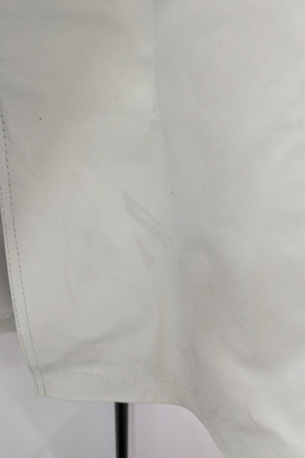 60's White Fake Leather Coat London Vintage | Yé-Yé Girl Style