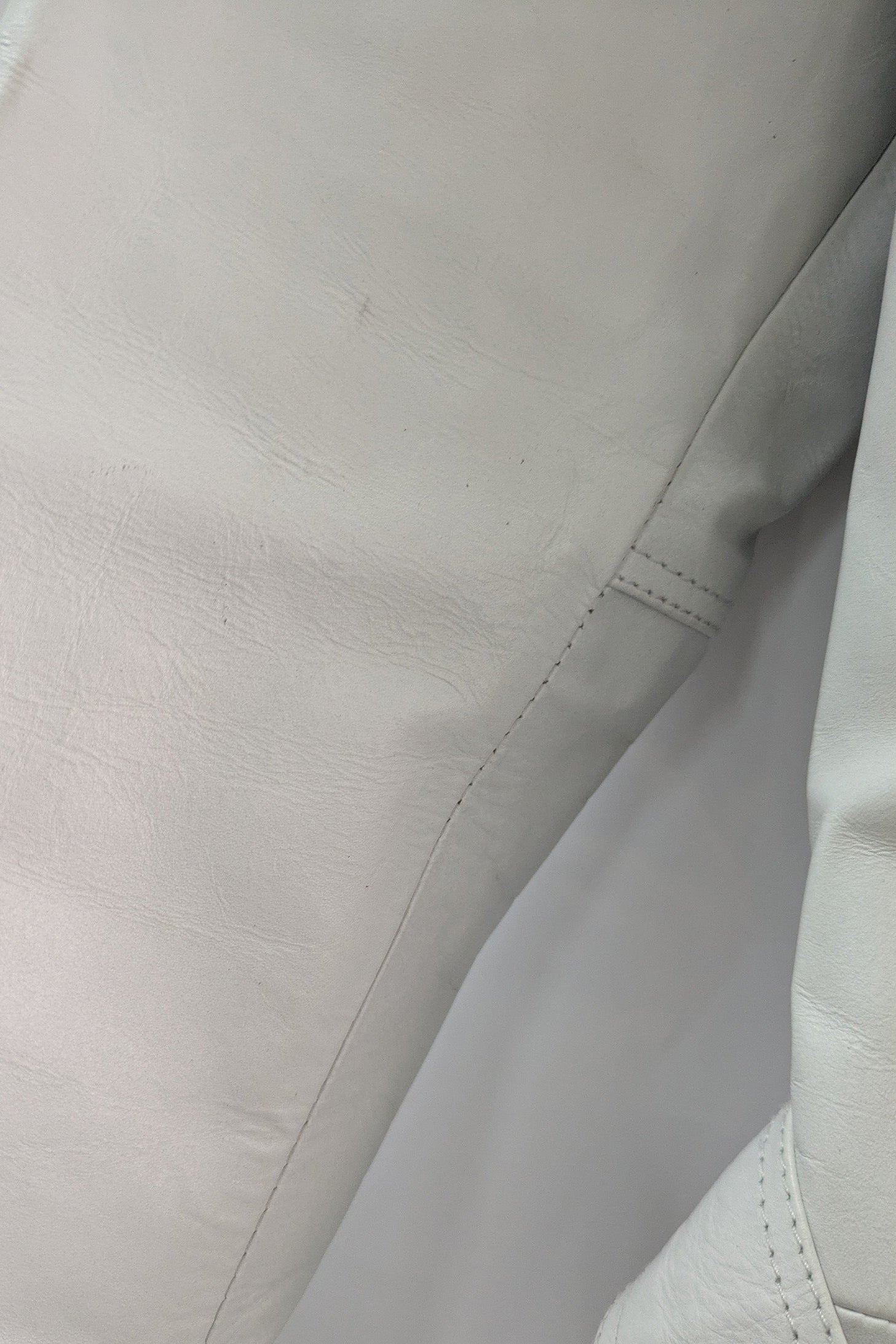 60's White Fake Leather Coat London Vintage | Yé-Yé Girl Style