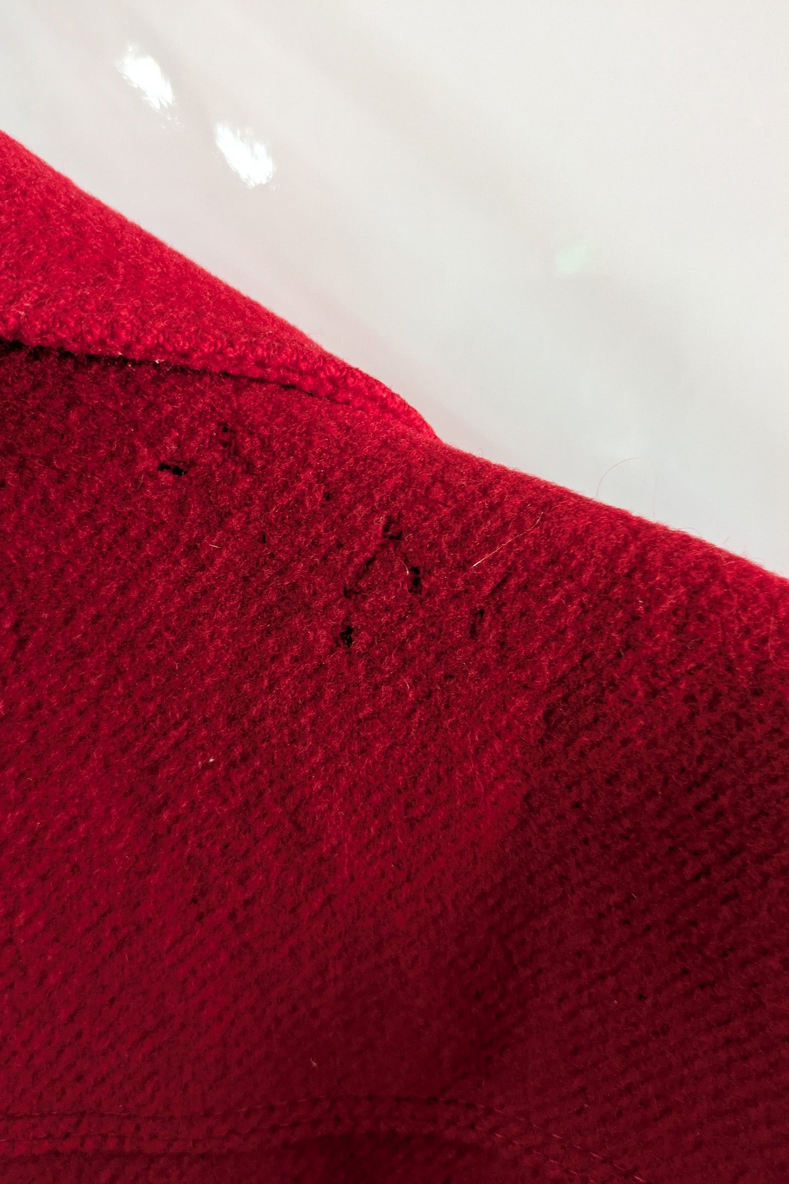 Red Wool Coat WINDS MOOR Britain | Vintage Winter Coat