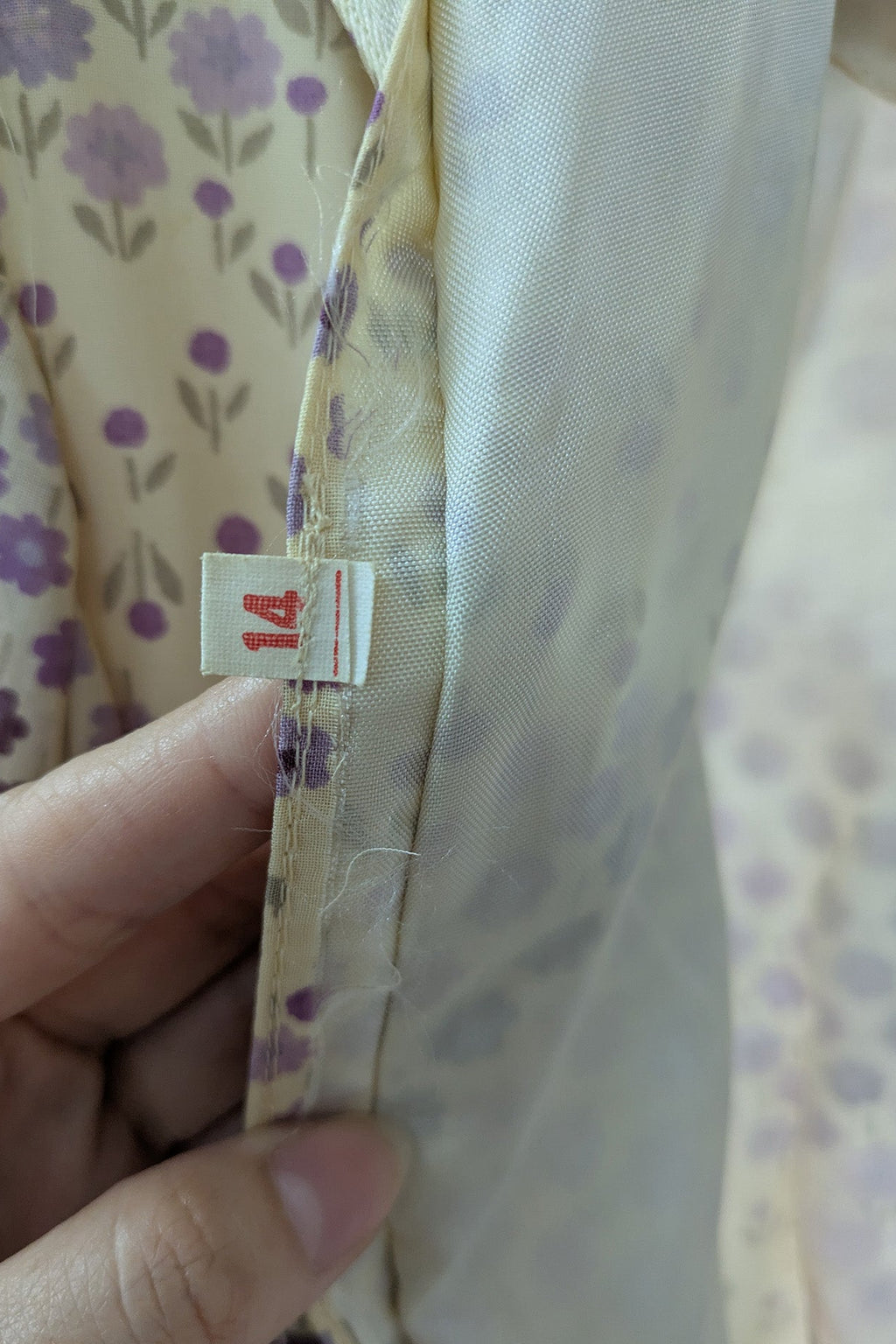 70's Lace Maxi Dress London Vintage | Romantic Puff Sleeve Long Dress