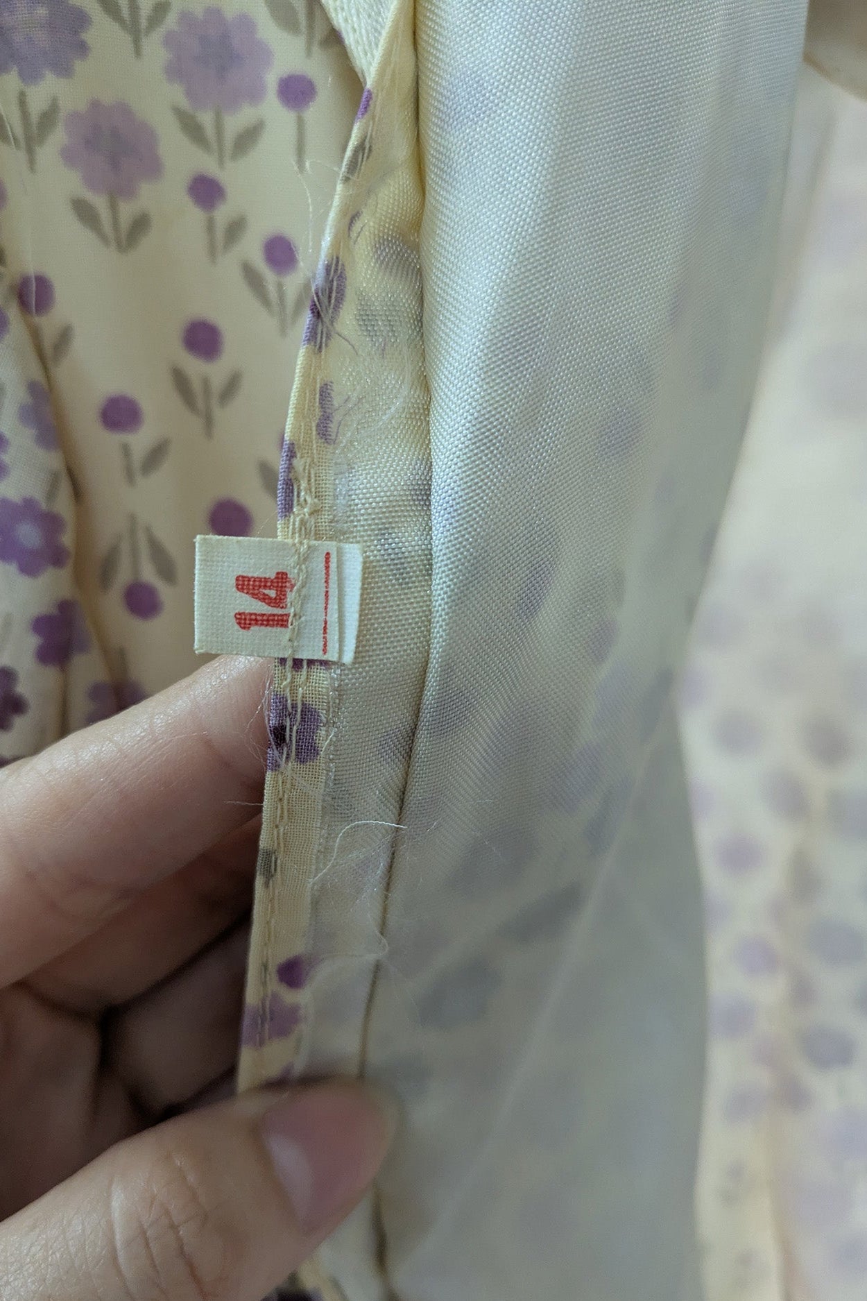 70's Lace Maxi Dress London Vintage | Romantic Puff Sleeve Long Dress