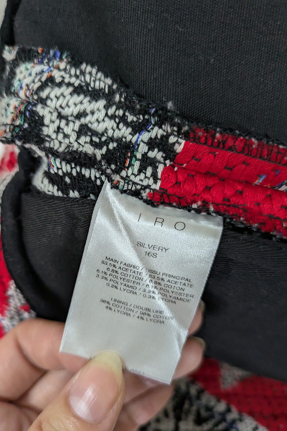 IRO Tweed Short Pants SIZE36 | Parisian Brand