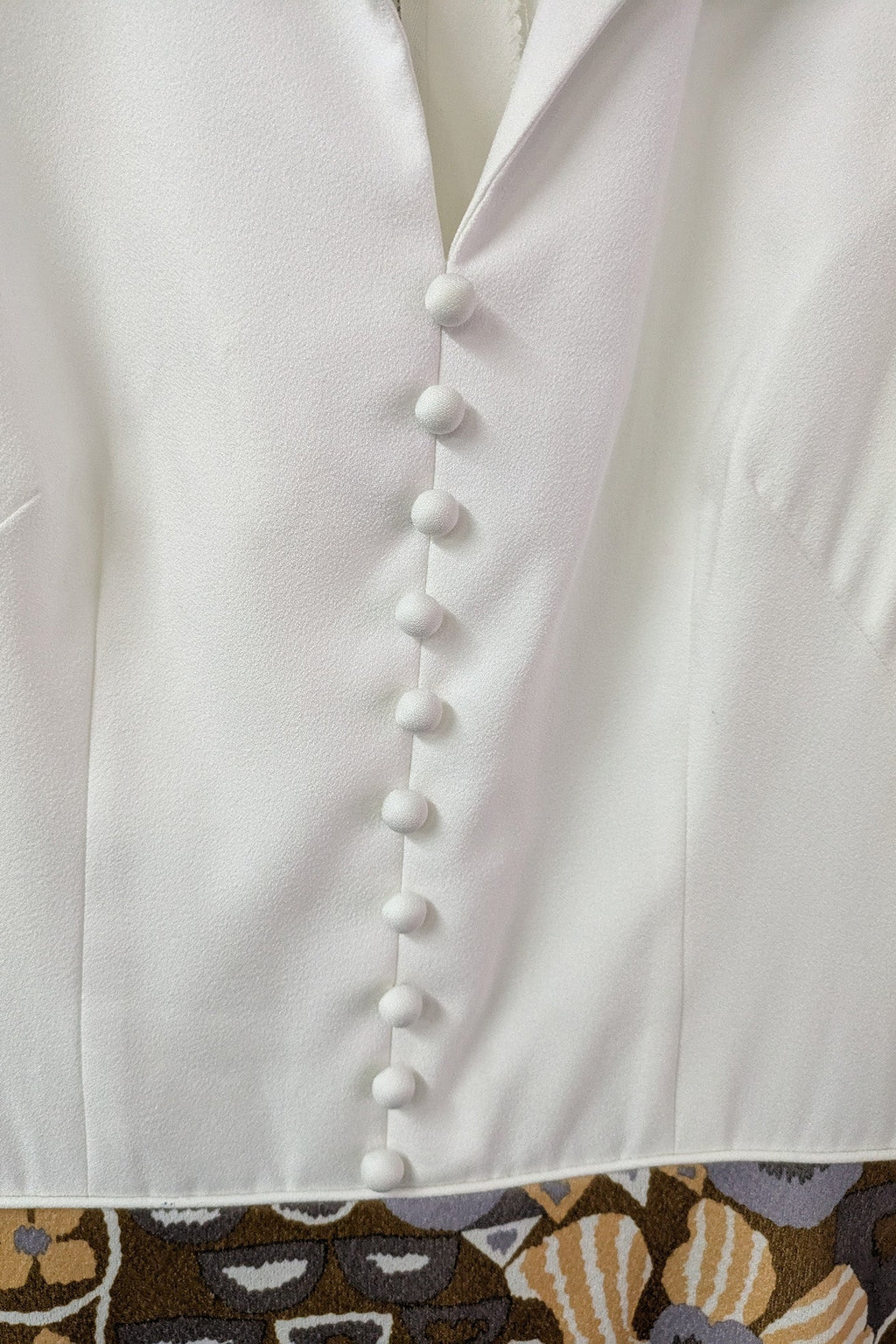 Late 60's/Early 70's Dress London Vintage | Sailor Collar Skipper Maxi