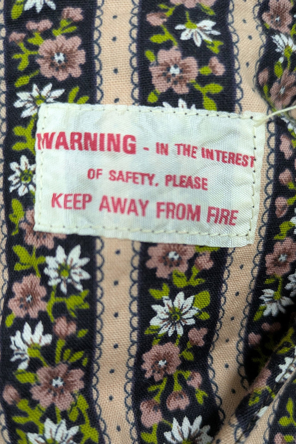 70's Lace Flower Dress Barrie London | Eyelet Lace Bell Sleeve Maxi