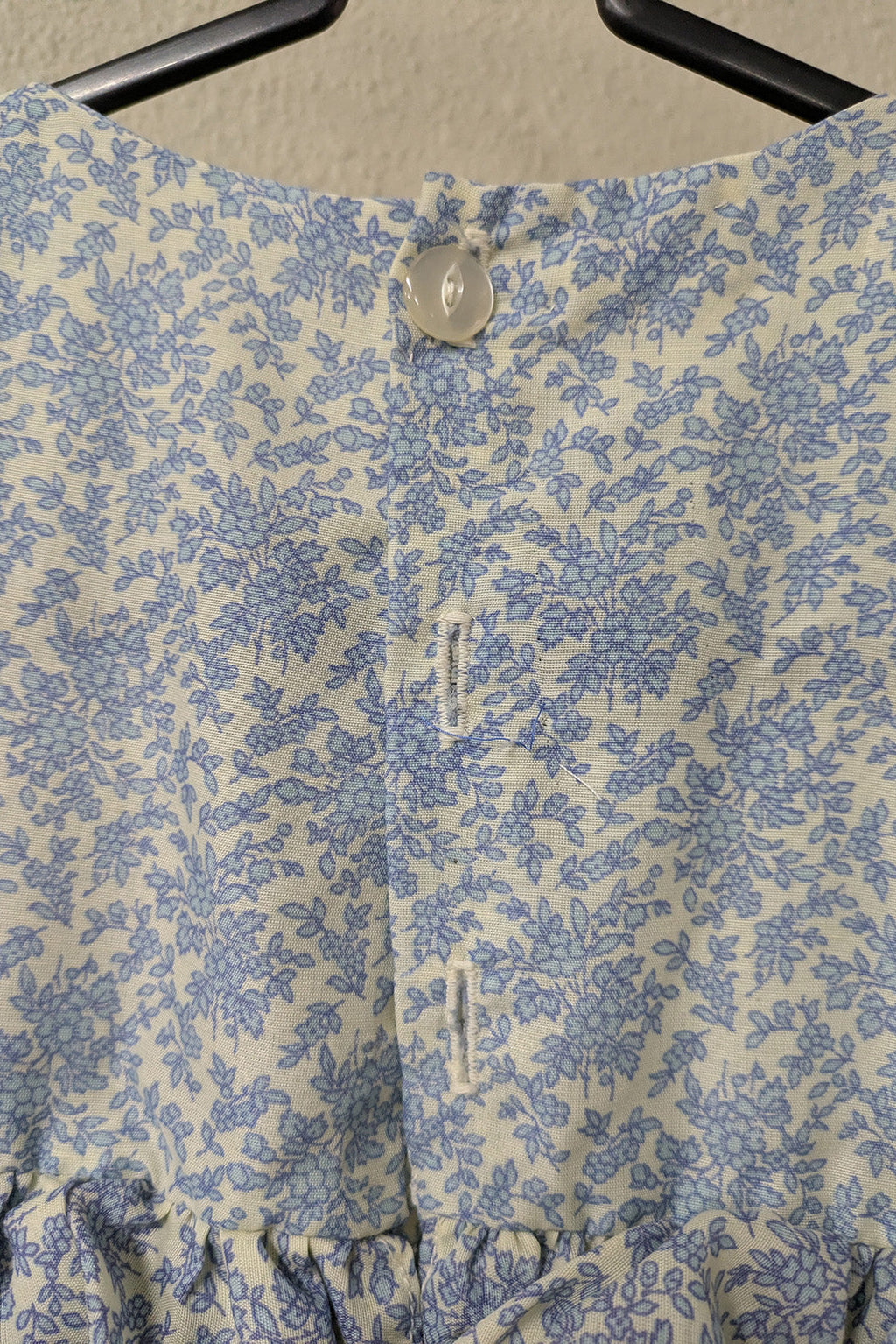 Flower Dress with Cape London Vintage | Victorian Square Yoke