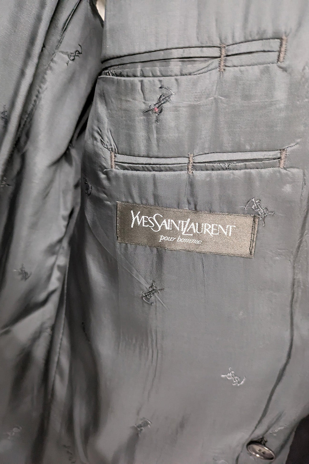 Yves Saint Laurent Double Breasted Jacket Vintage | Oversized Tailored Blazer