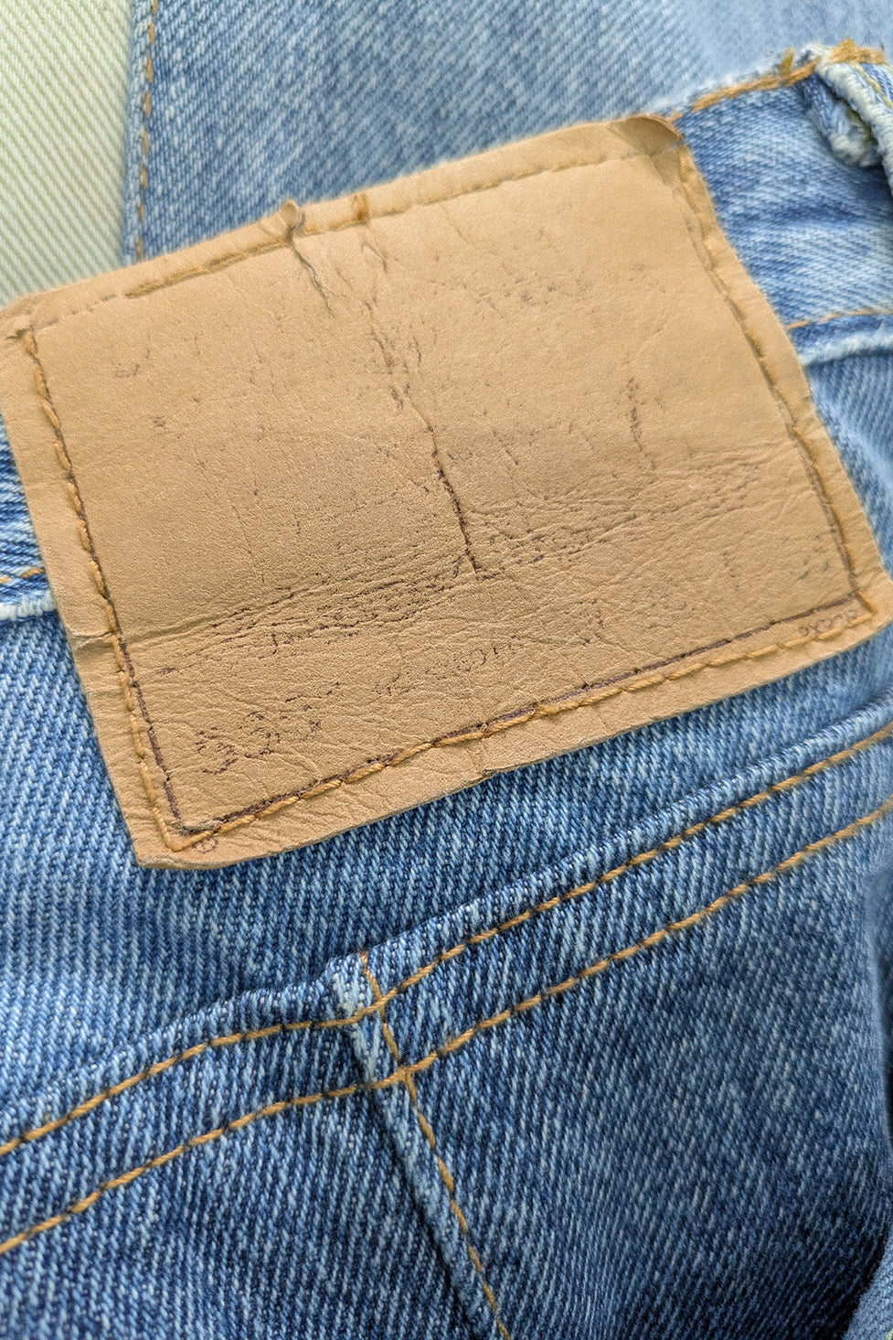 Levi's 530 Patchwork Jeans London Vintage | Rare Denim Design