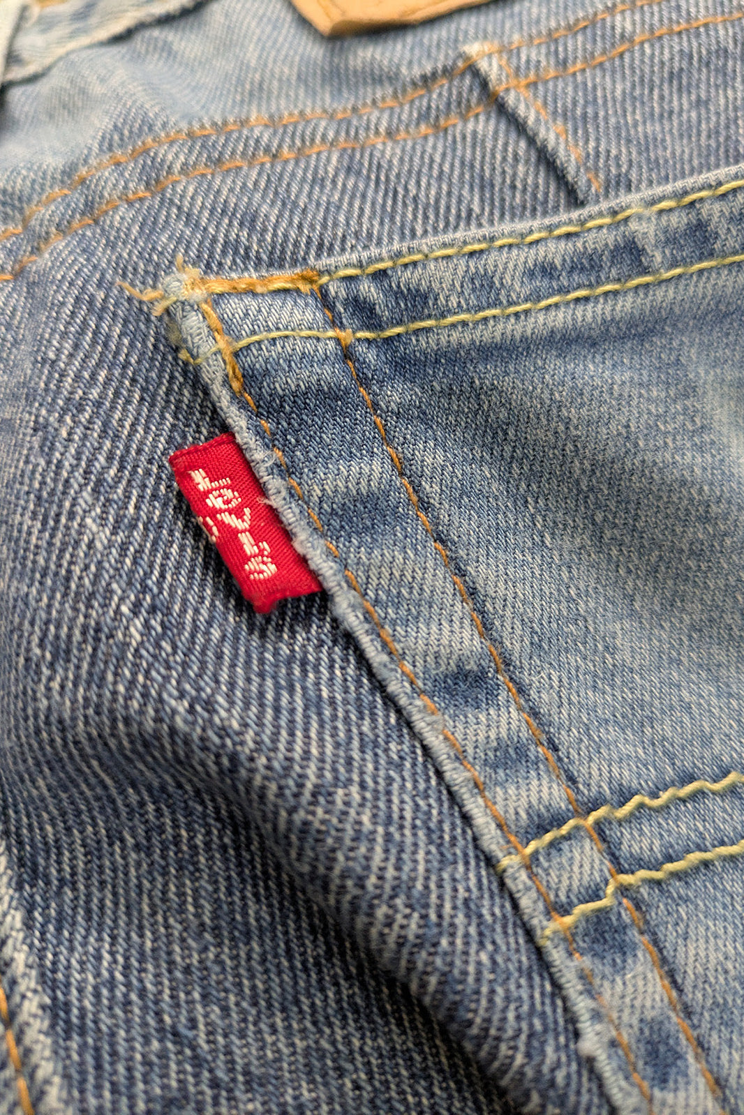 Levi's 530 Patchwork Jeans London Vintage | Rare Denim Design