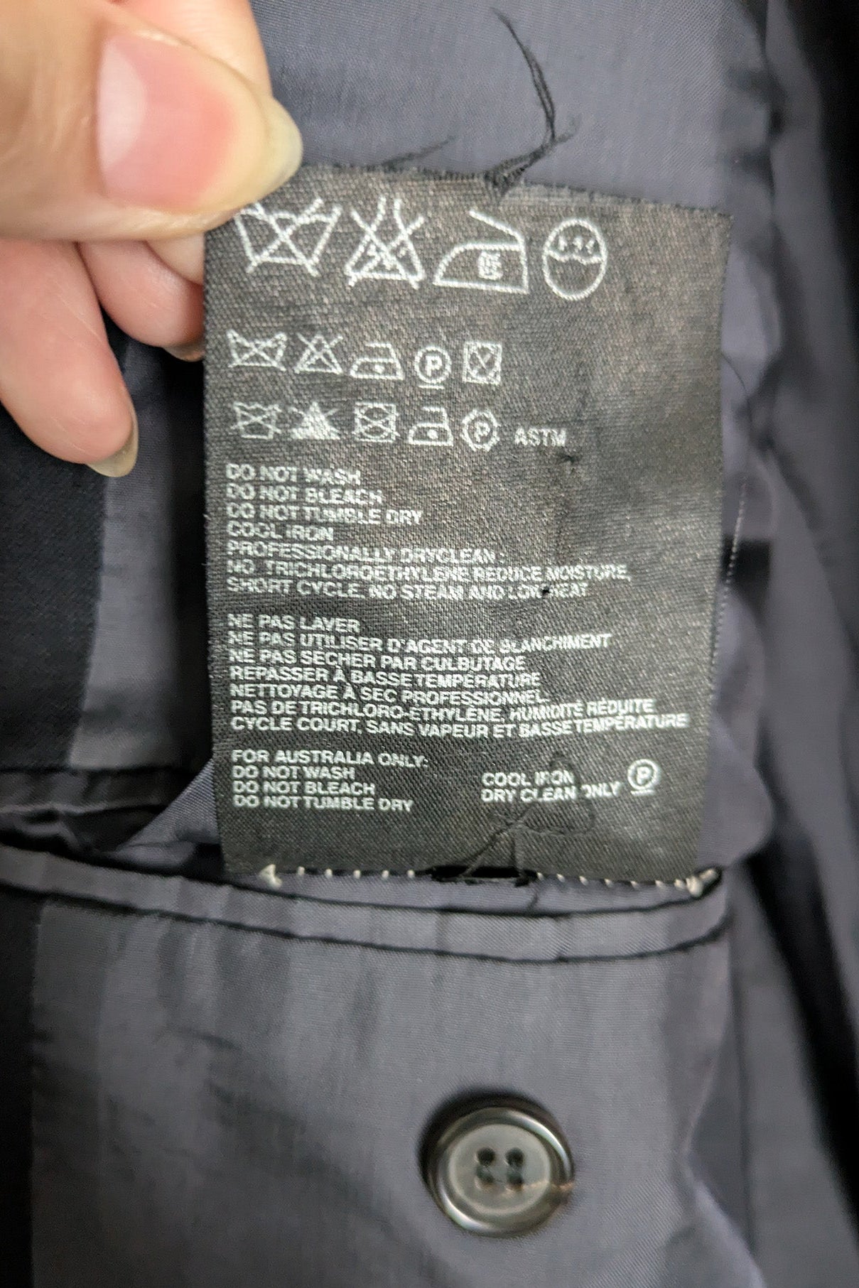 Prada Men's Jacket Italy Vintage | Oversized Tailored Wool Blazer