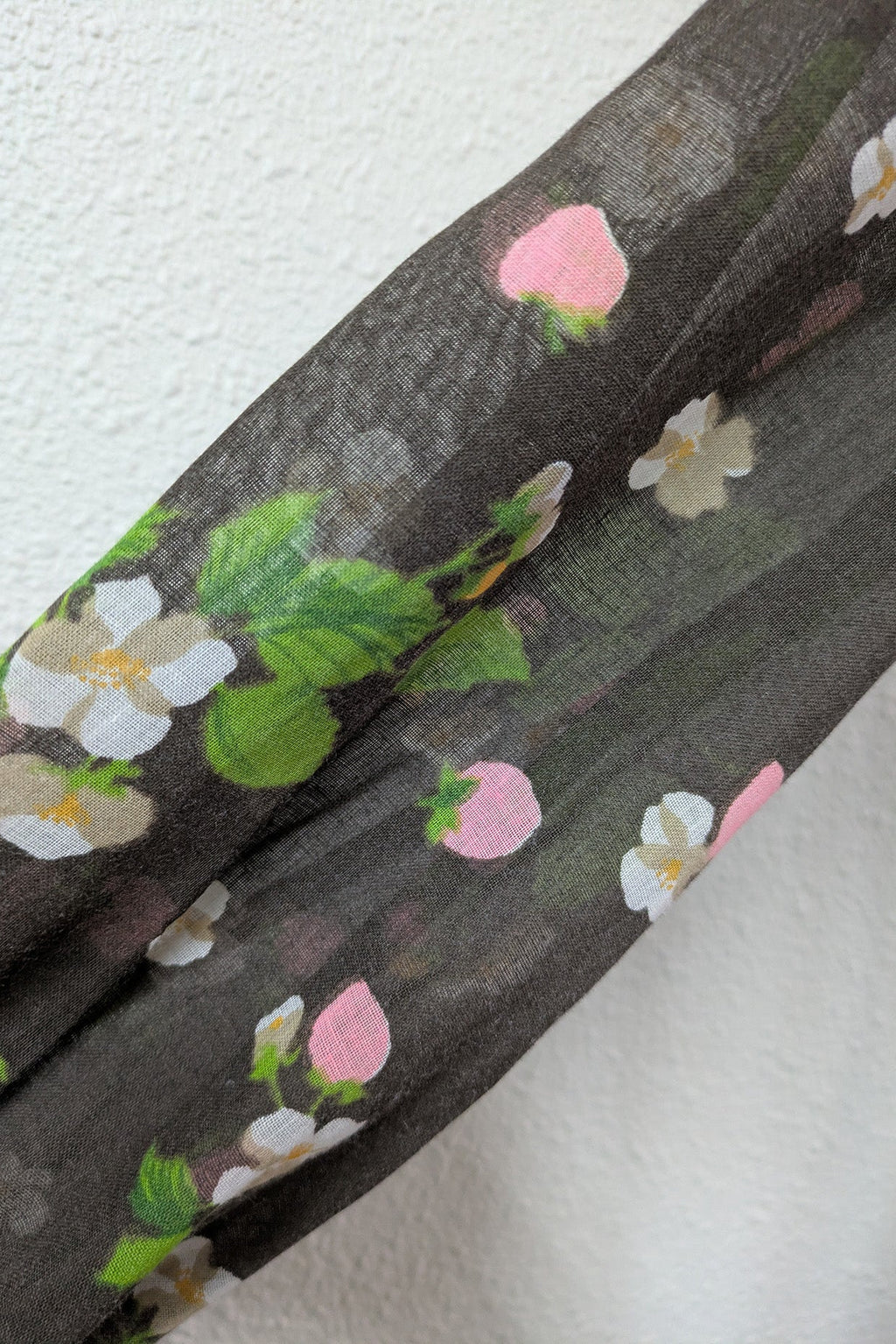 70's Dress Kati at Laura Phillips UK | Wild Strawberry Pattern Vintage Dress