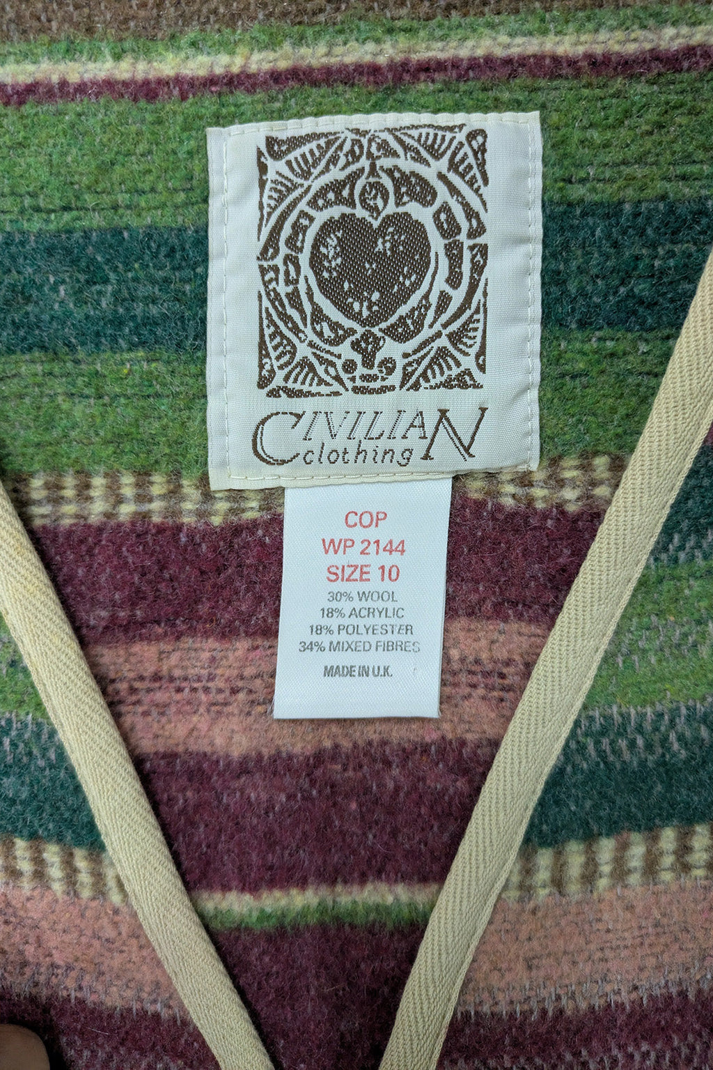 Hippie Style Vest CIVILIAN Clothing UK | Woodstock Festival Waistcoat