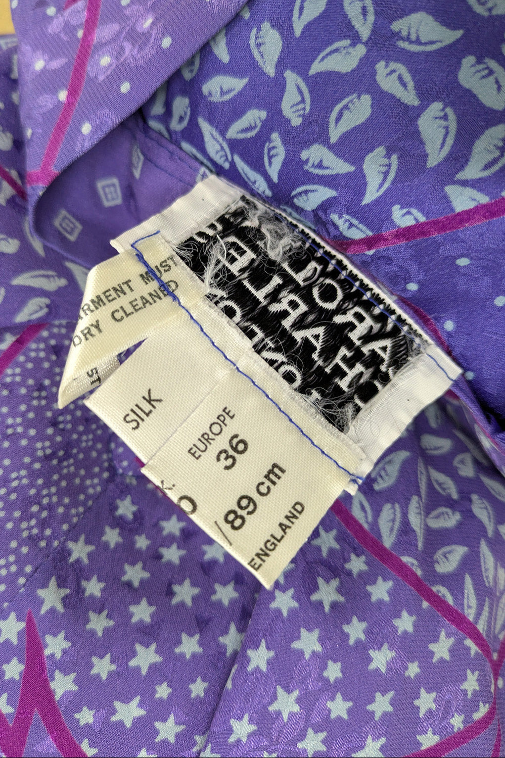 70's Silk Set Up | Caroline Charles London | Vintage 2-Piece