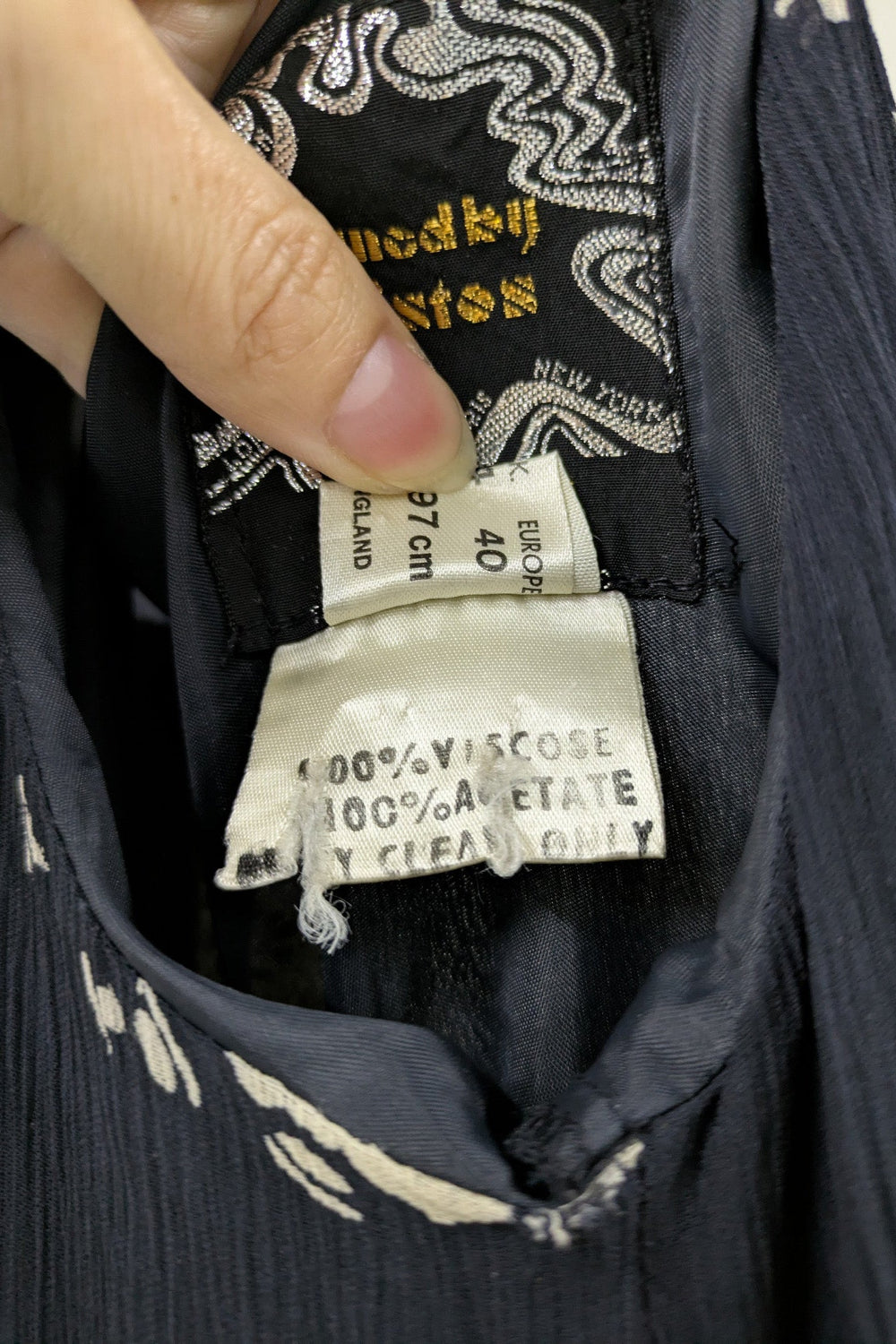 Aristos 70's Dress | Swinging London | Vintage 2-Piece Dress