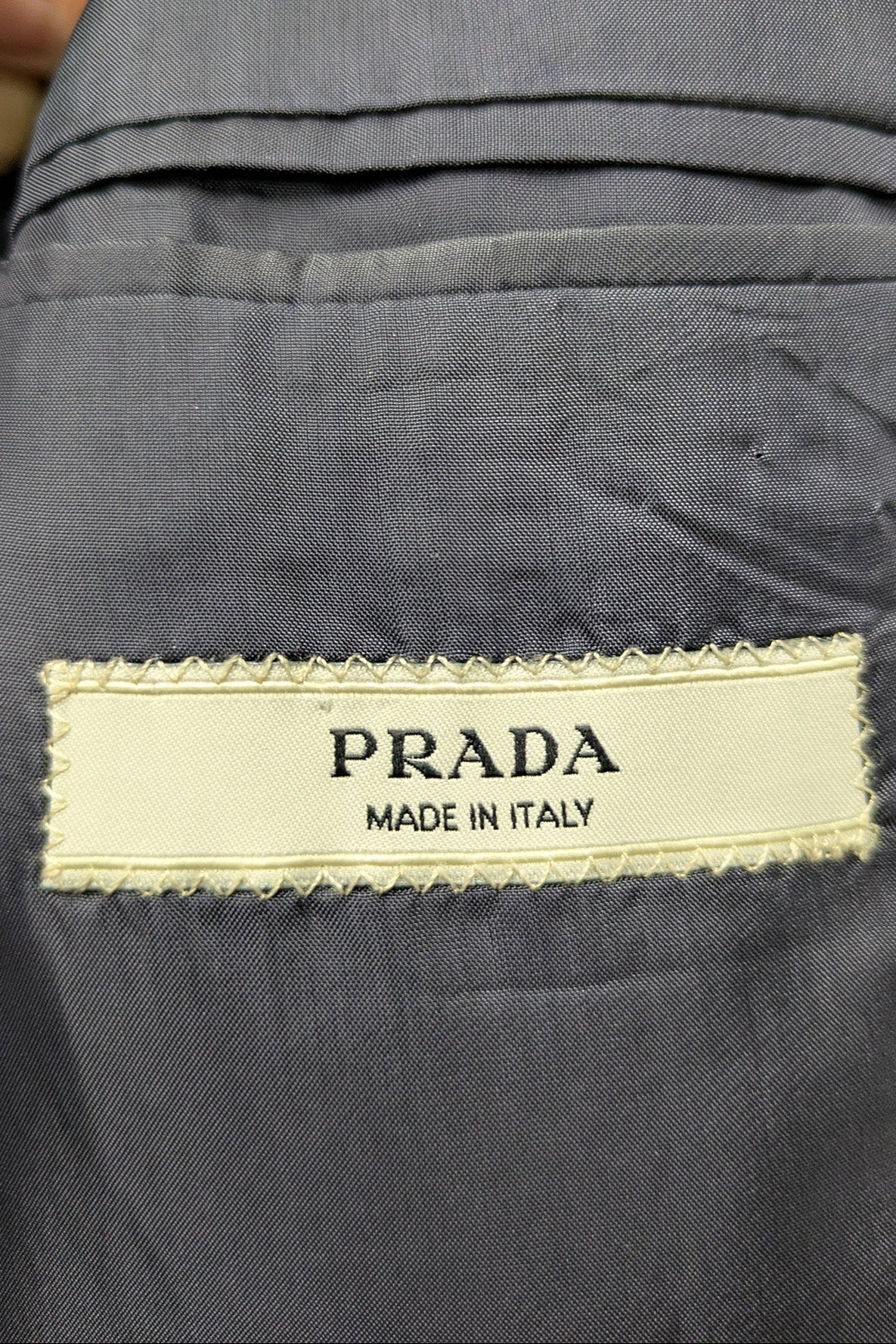 Prada Men's Jacket Italy Vintage | Oversized Tailored Wool Blazer