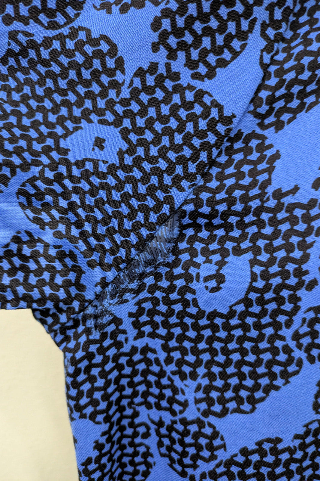 70's St Michaels Blue Dress UK Vintage | Marks & Spencer Flower Pattern