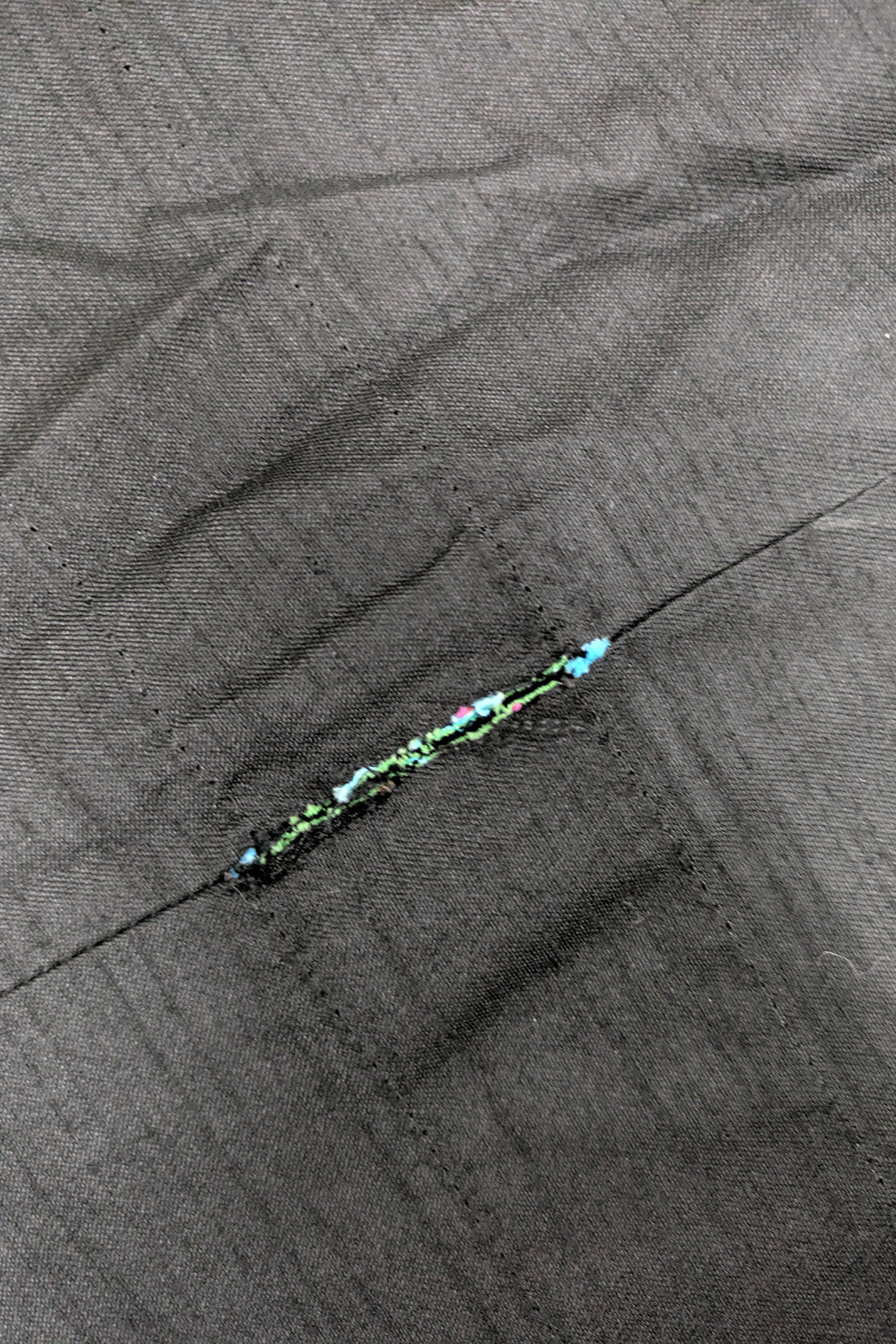 Late 60's Maxi Skirt St Andre London | Tyrolean Tape Black Skirt