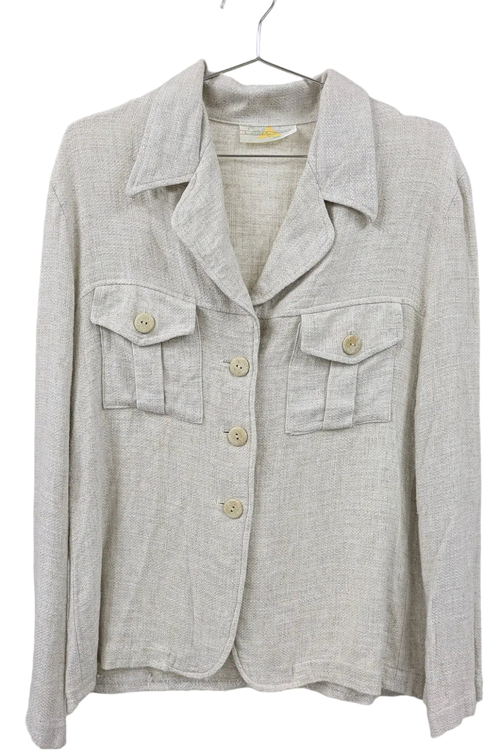 70's Linen Jacket Ester Lane London Vintage | Casual Relaxed Fit