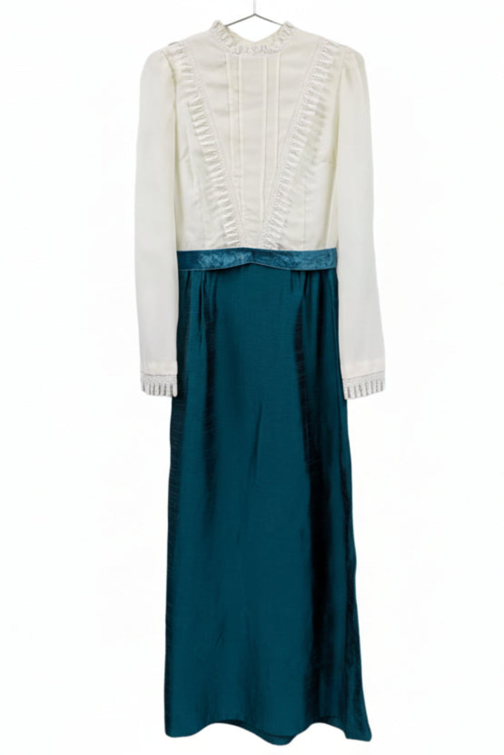 70's QUAD Maxi Dress | London Victorian Gothic Vintage