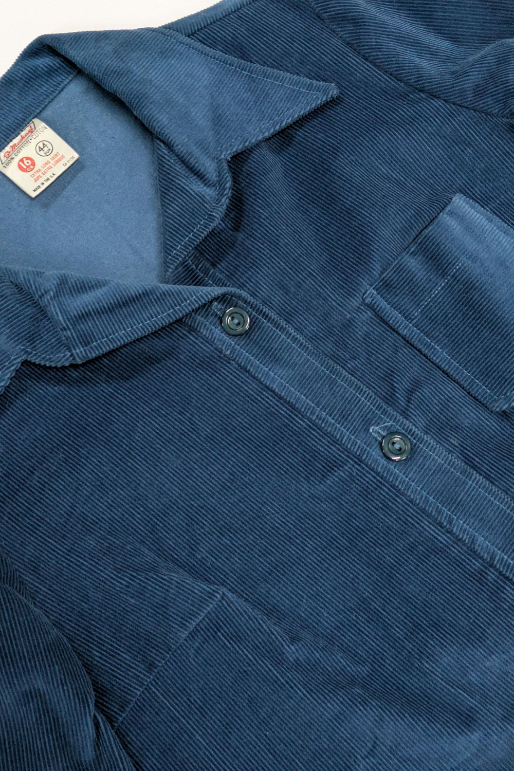 70's St Michael's Corduroy Shirt | British Vintage with Belt