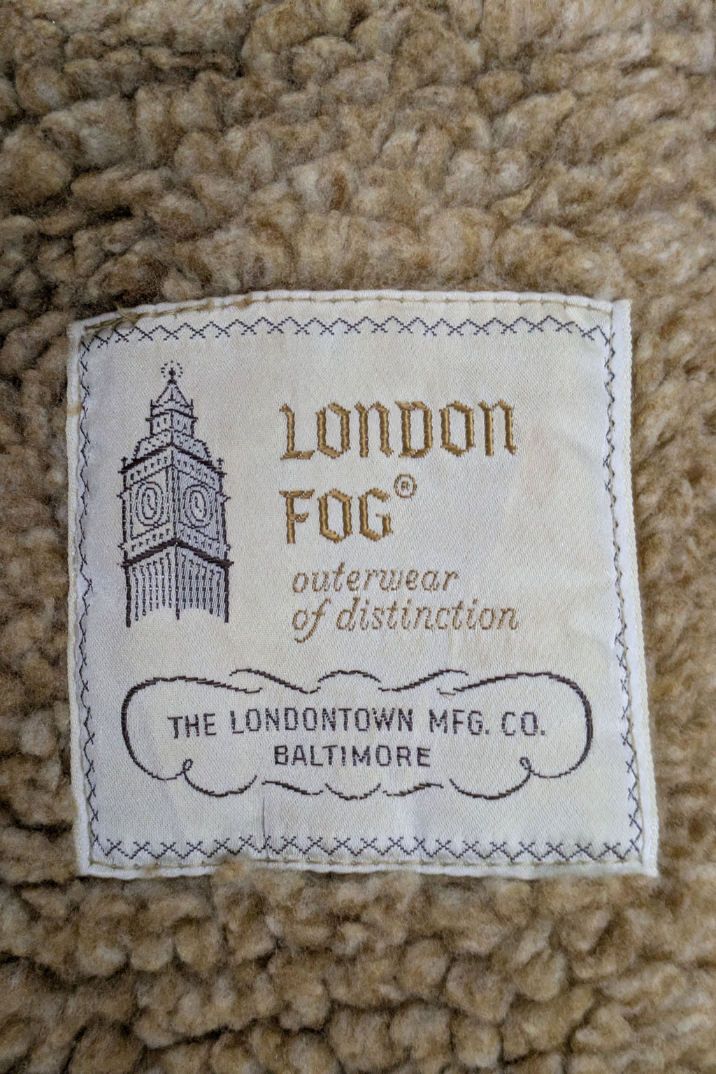 70's London Fog Suede Coat | Shearling Lined Vintage Outerwear