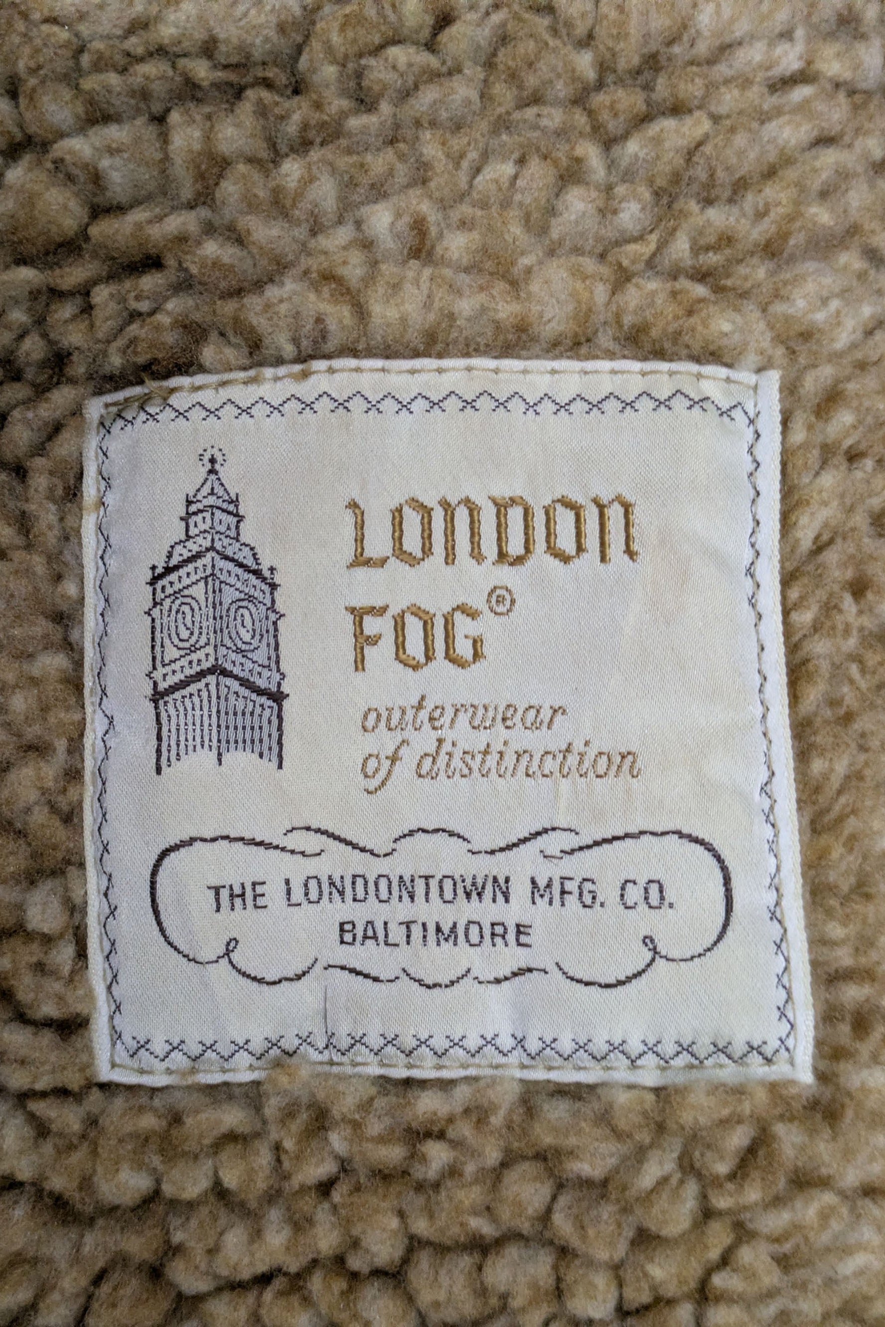 70's London Fog Suede Coat | Shearling Lined Vintage Outerwear