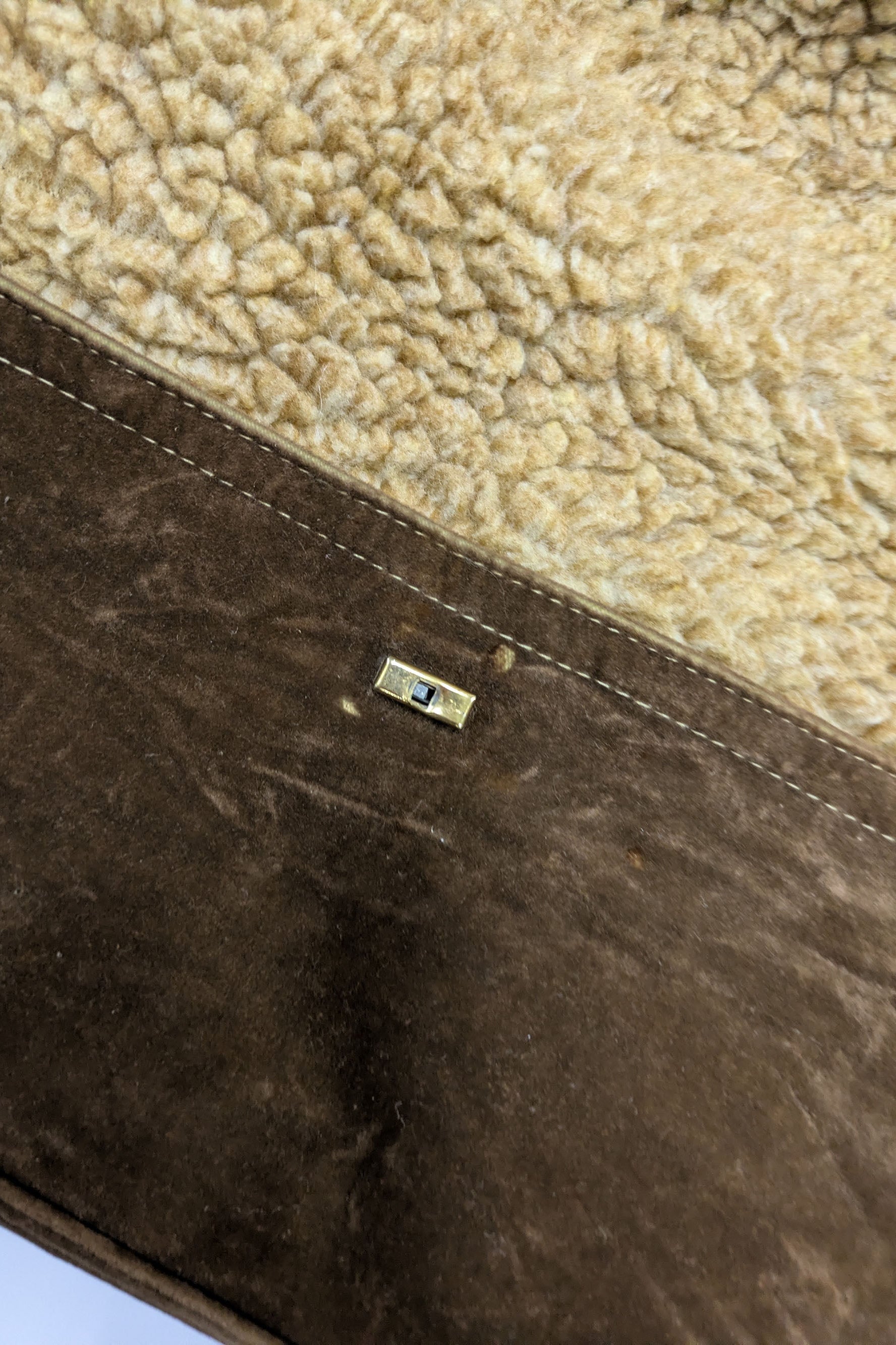 70's London Fog Suede Coat | Shearling Lined Vintage Outerwear