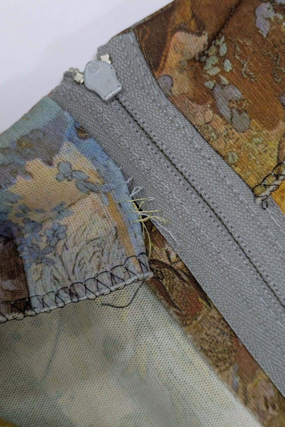 70s Vintage Artistic Maxi dress