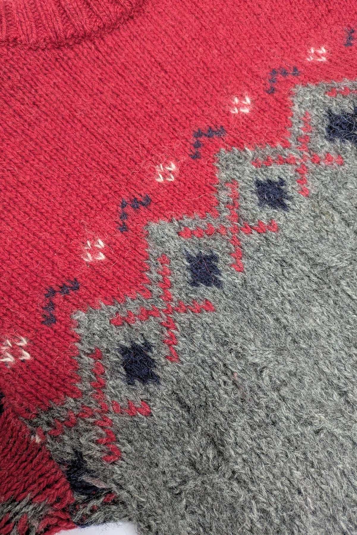 80s Vintage British Knitwear - St Michaels Pure Wool Sweater