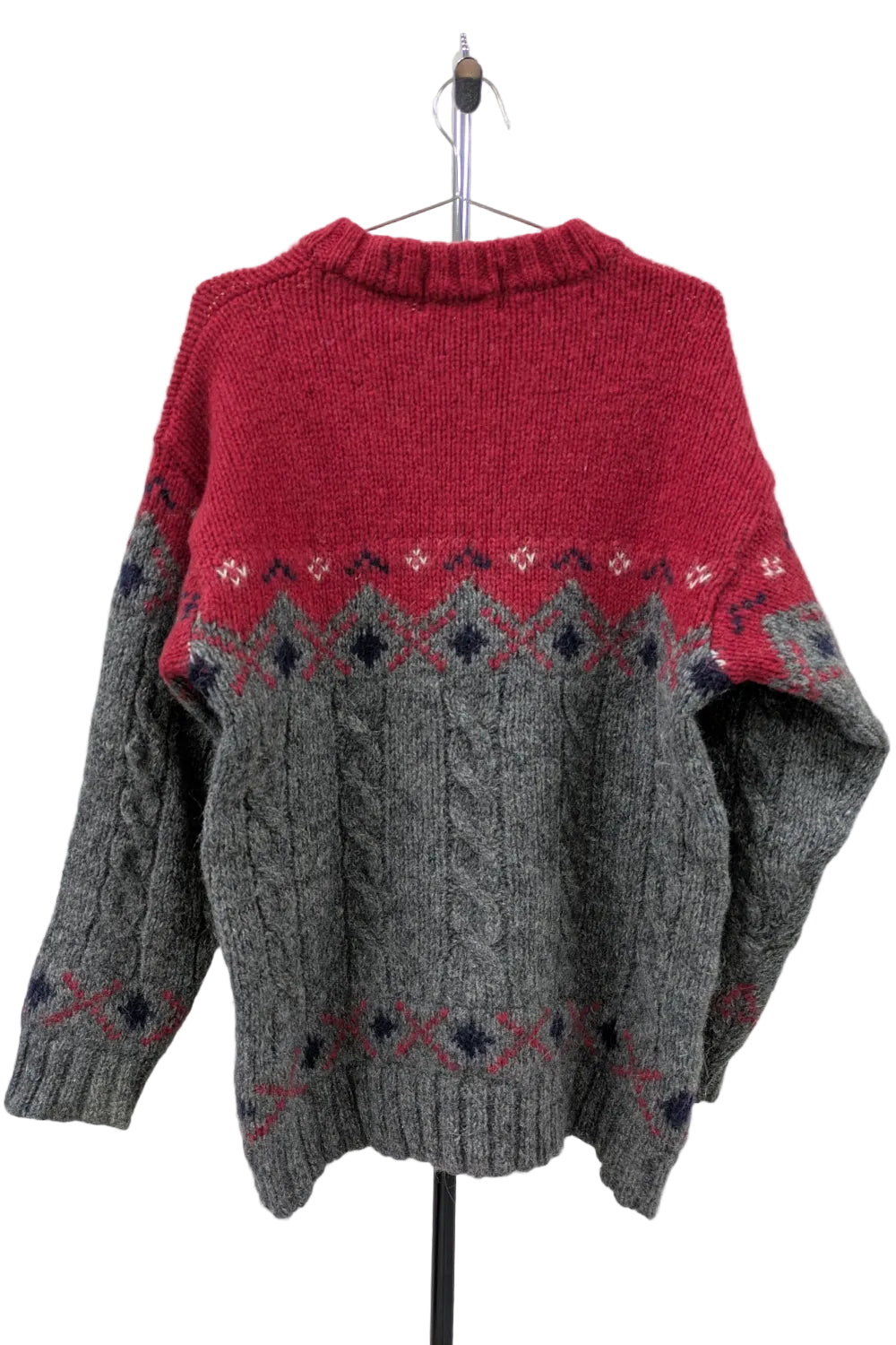 80s Vintage British Knitwear - St Michaels Pure Wool Sweater