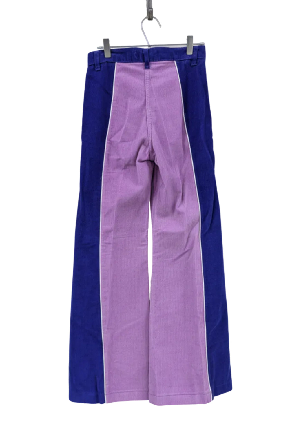90's SPASE Bell Bottom Pants | 70's Revival Purple Blue Corduroy