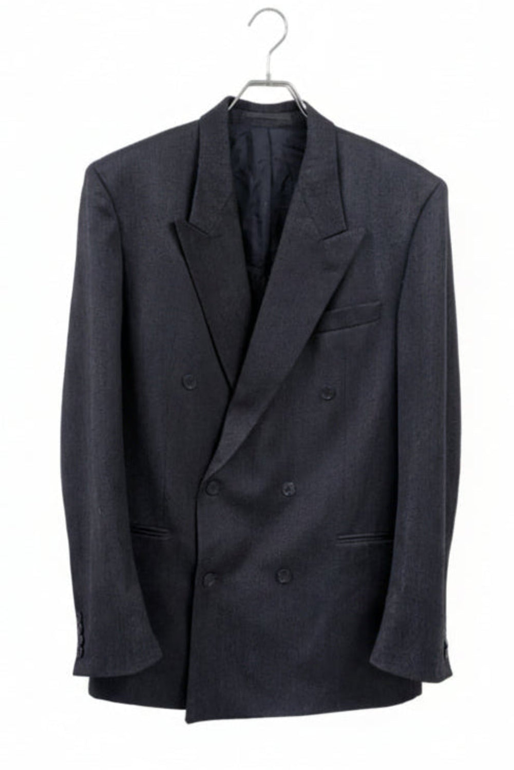 Yves Saint Laurent Vintage Pinstripe Double-Breasted Jacket