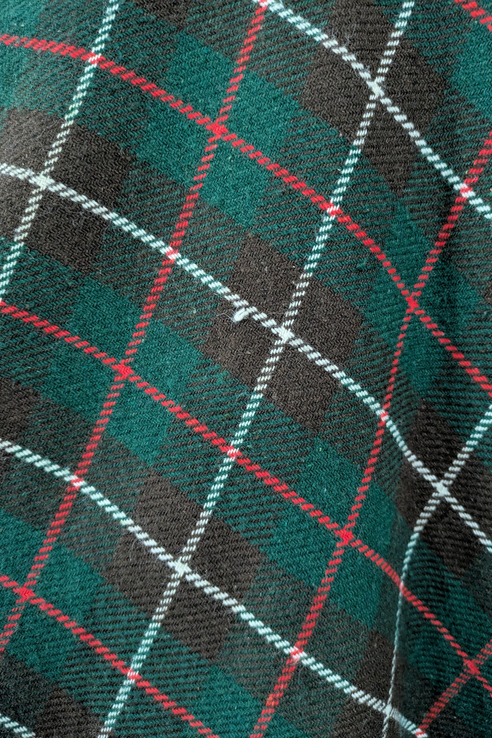 Scottish Tartan Check Long Skirt