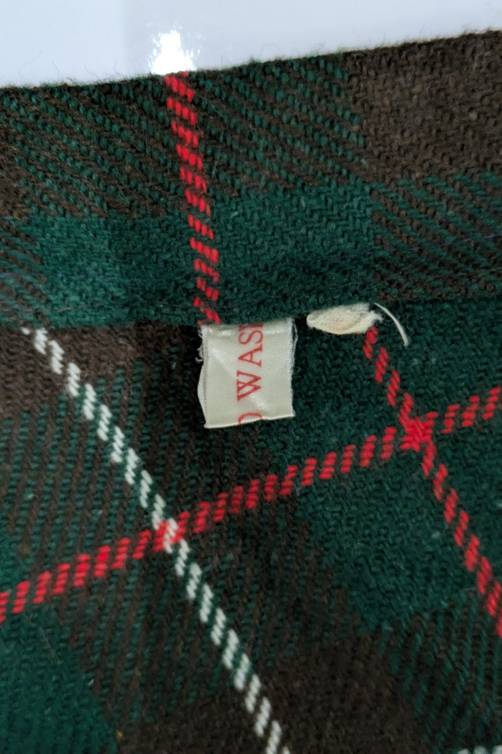 Scottish Tartan Check Long Skirt