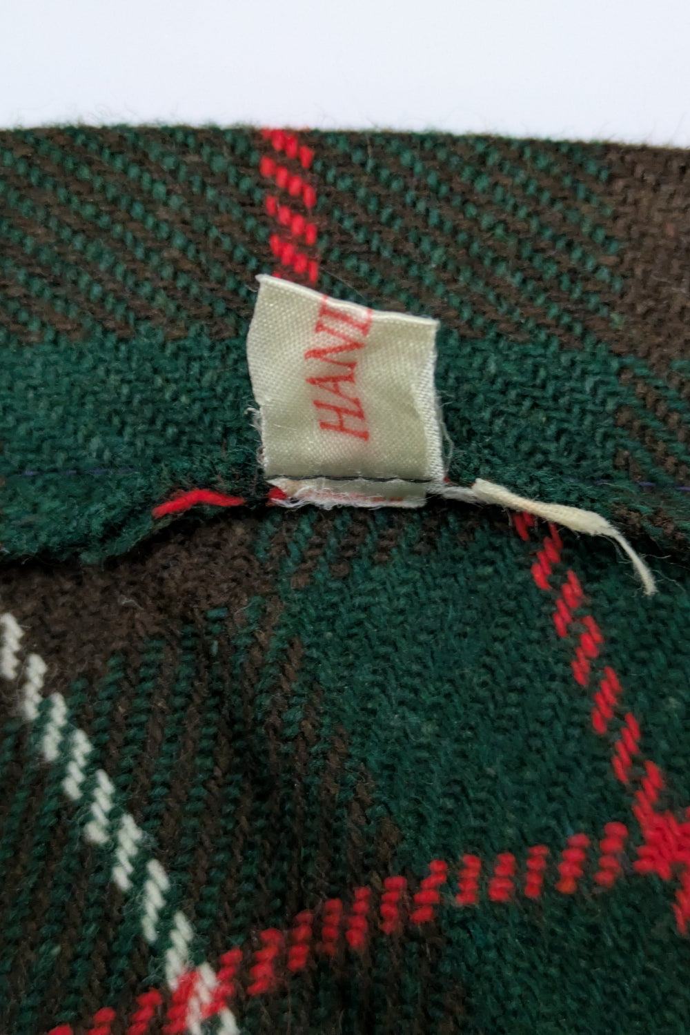 Scottish Tartan Check Long Skirt