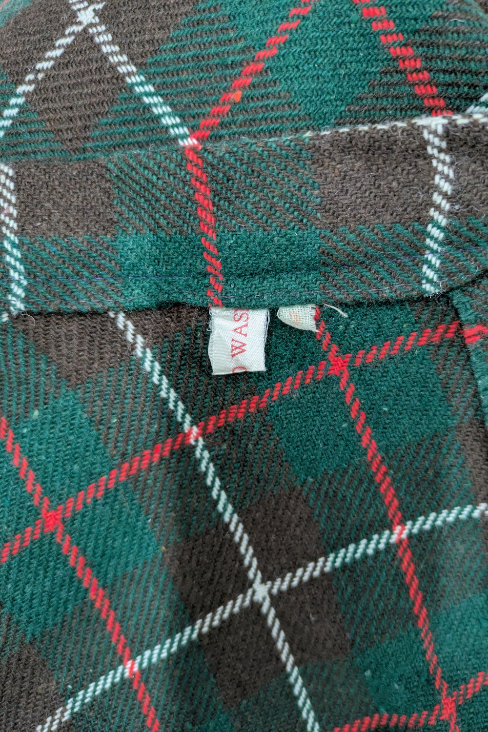 Scottish Tartan Check Long Skirt