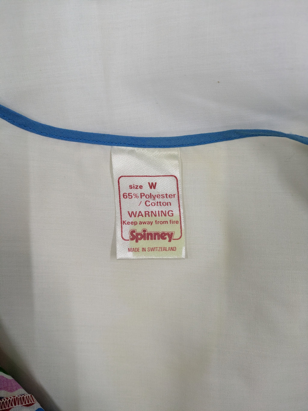 60's-70's Spinney Deadstock Dress White