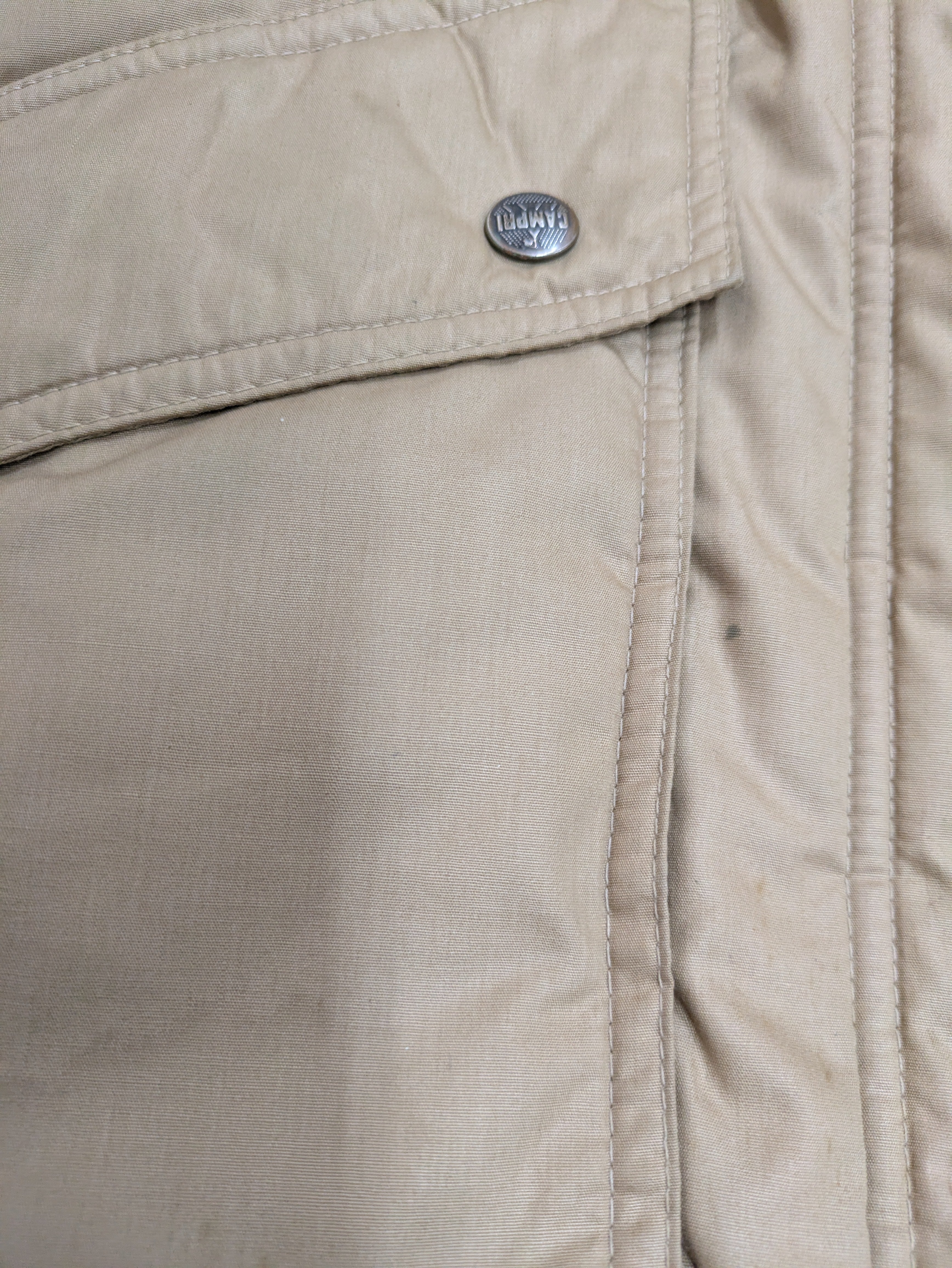 80's Julsa Vintage Bomber Jacket Beige