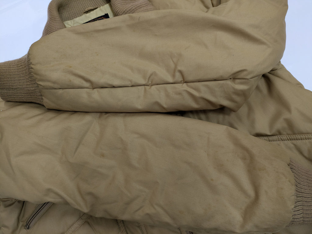 80's Julsa Vintage Bomber Jacket Beige