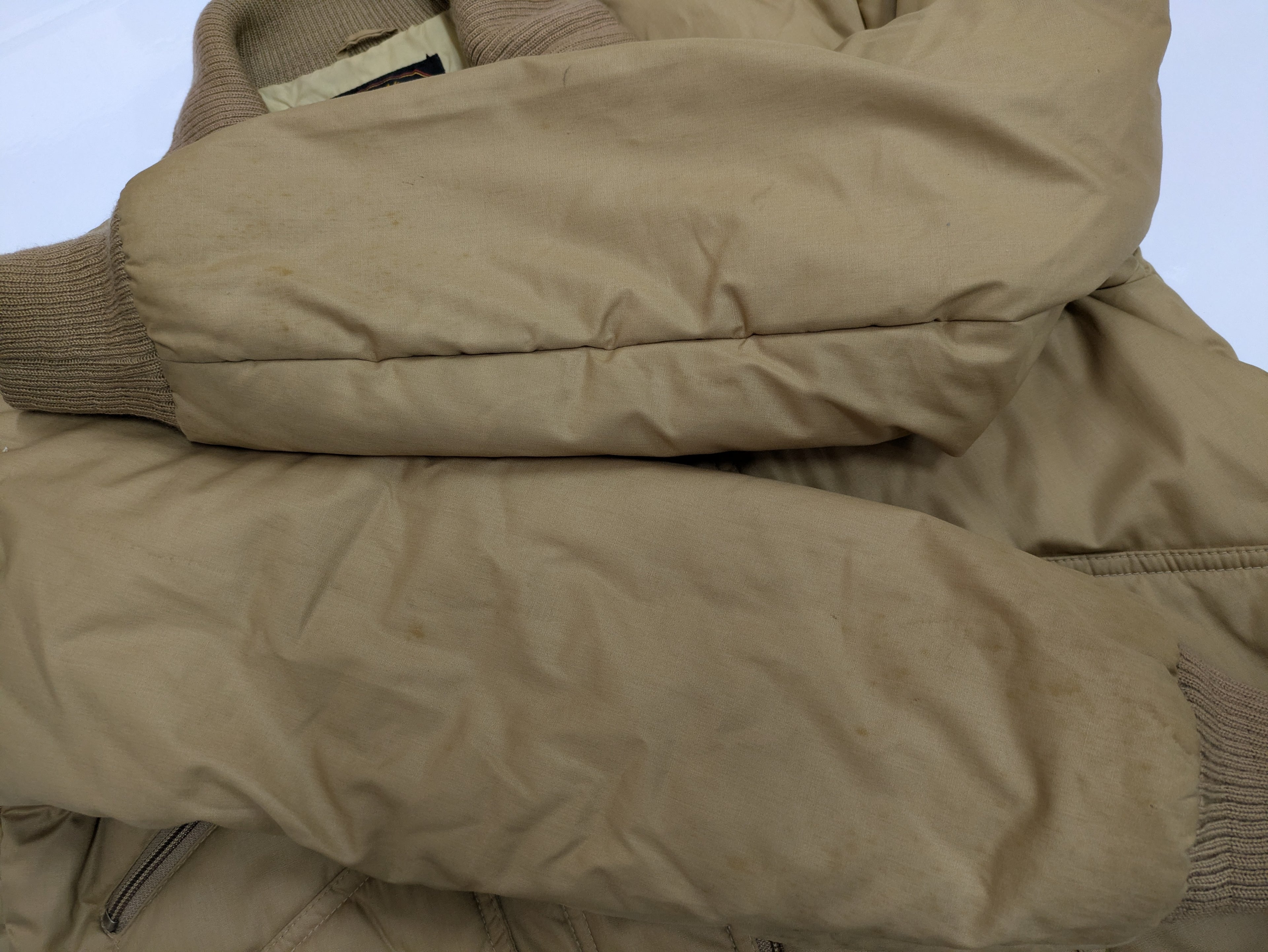 80's Julsa Vintage Bomber Jacket Beige