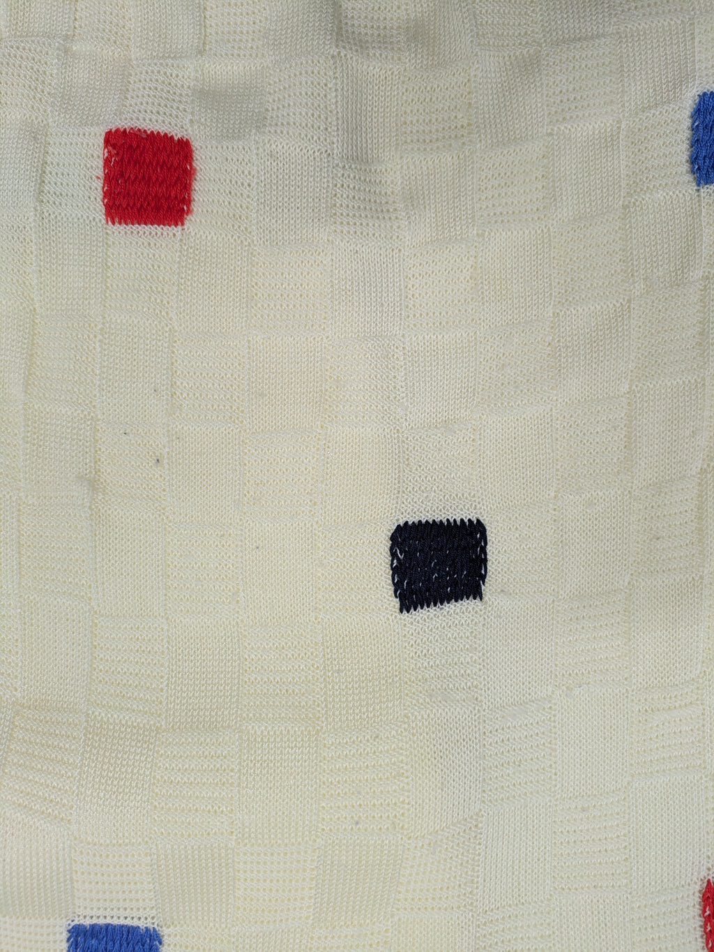 Vintage Openwork Knit White