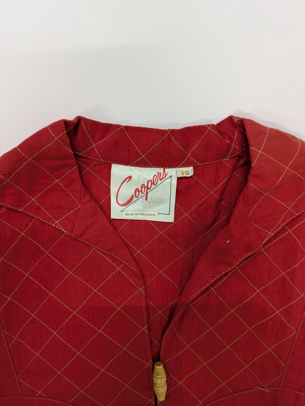 Vintage Coopers Tops Red