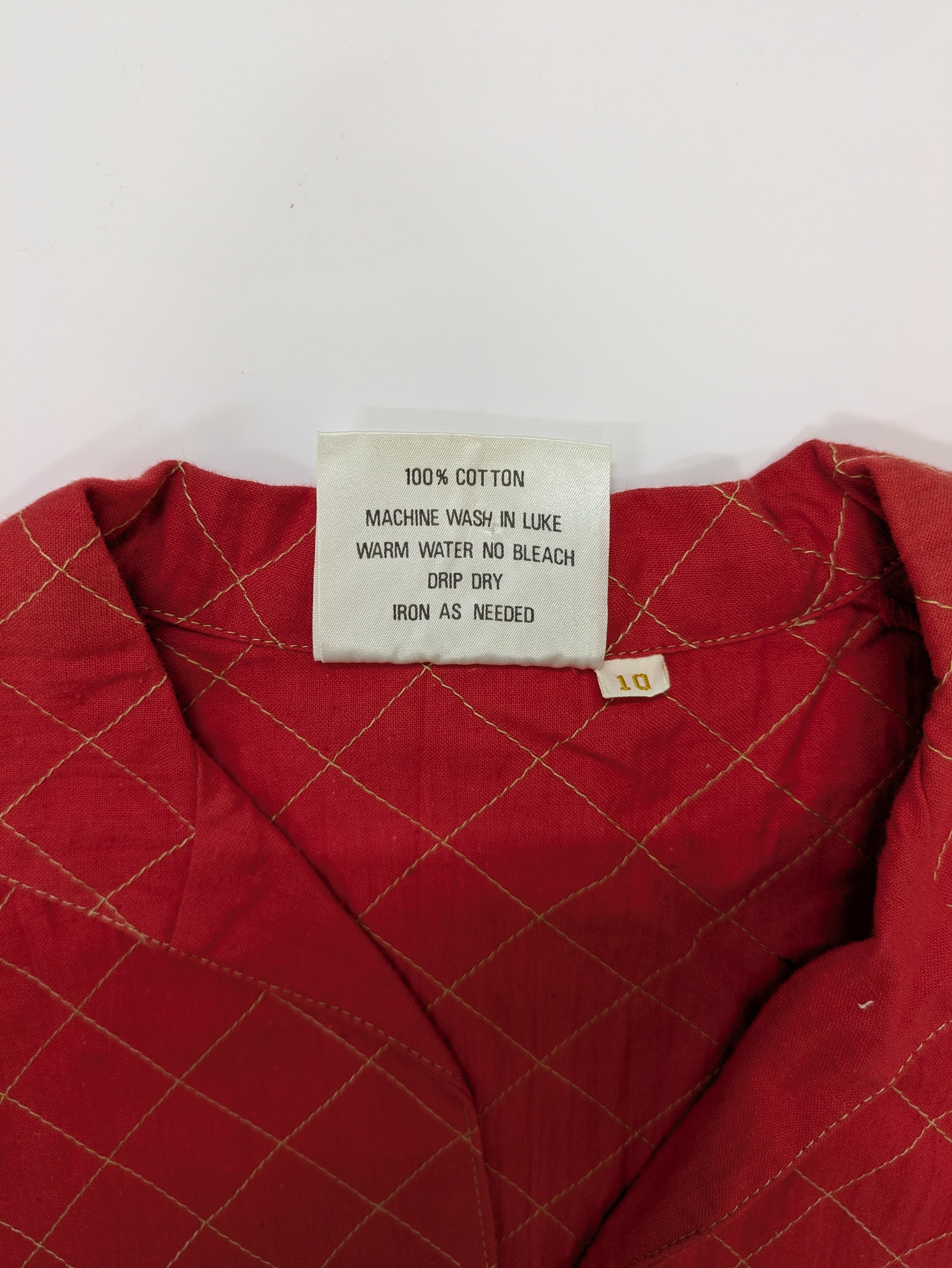 Vintage Coopers Tops Red