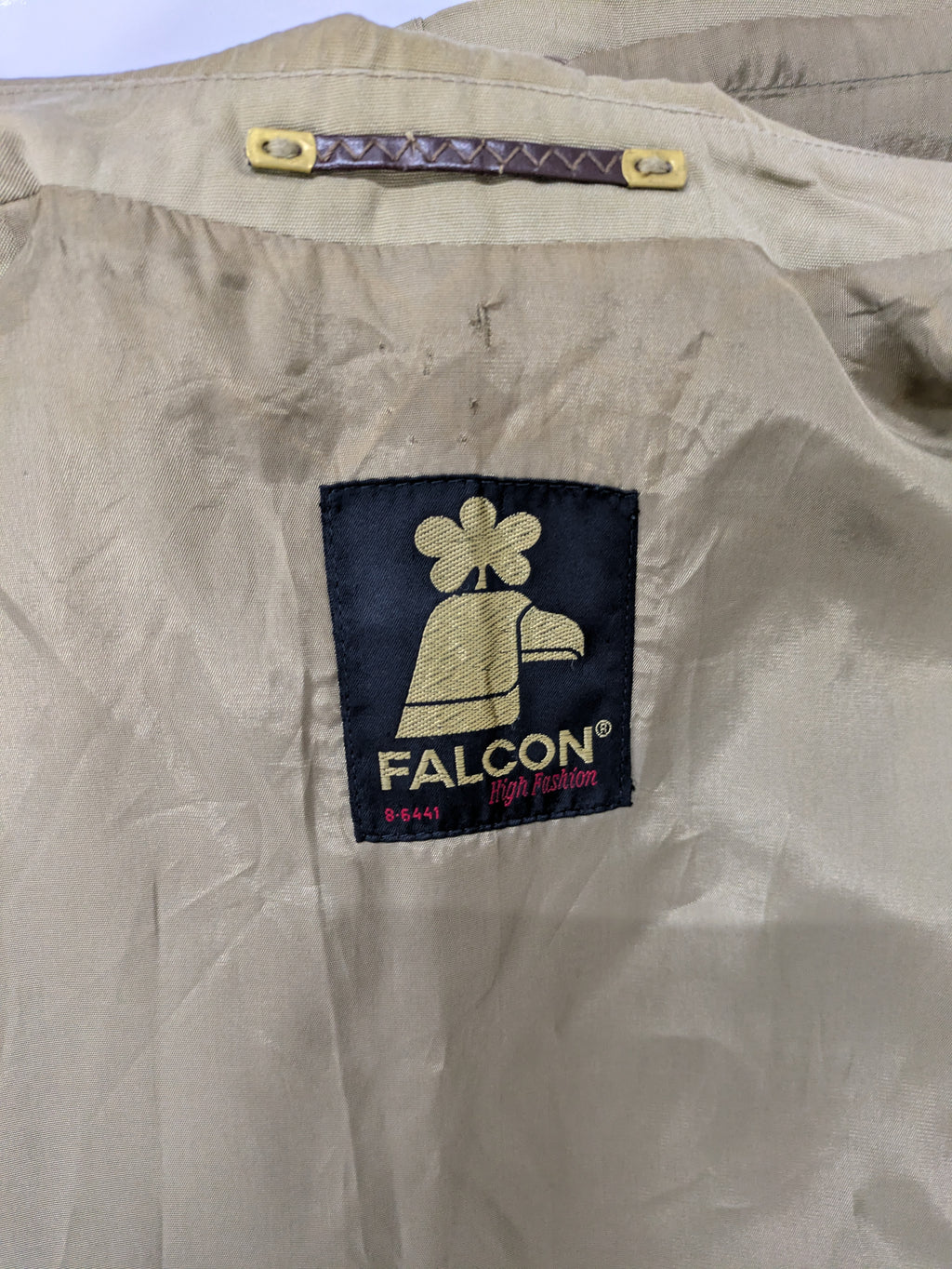 70's FALCON high fashion Coat Beige