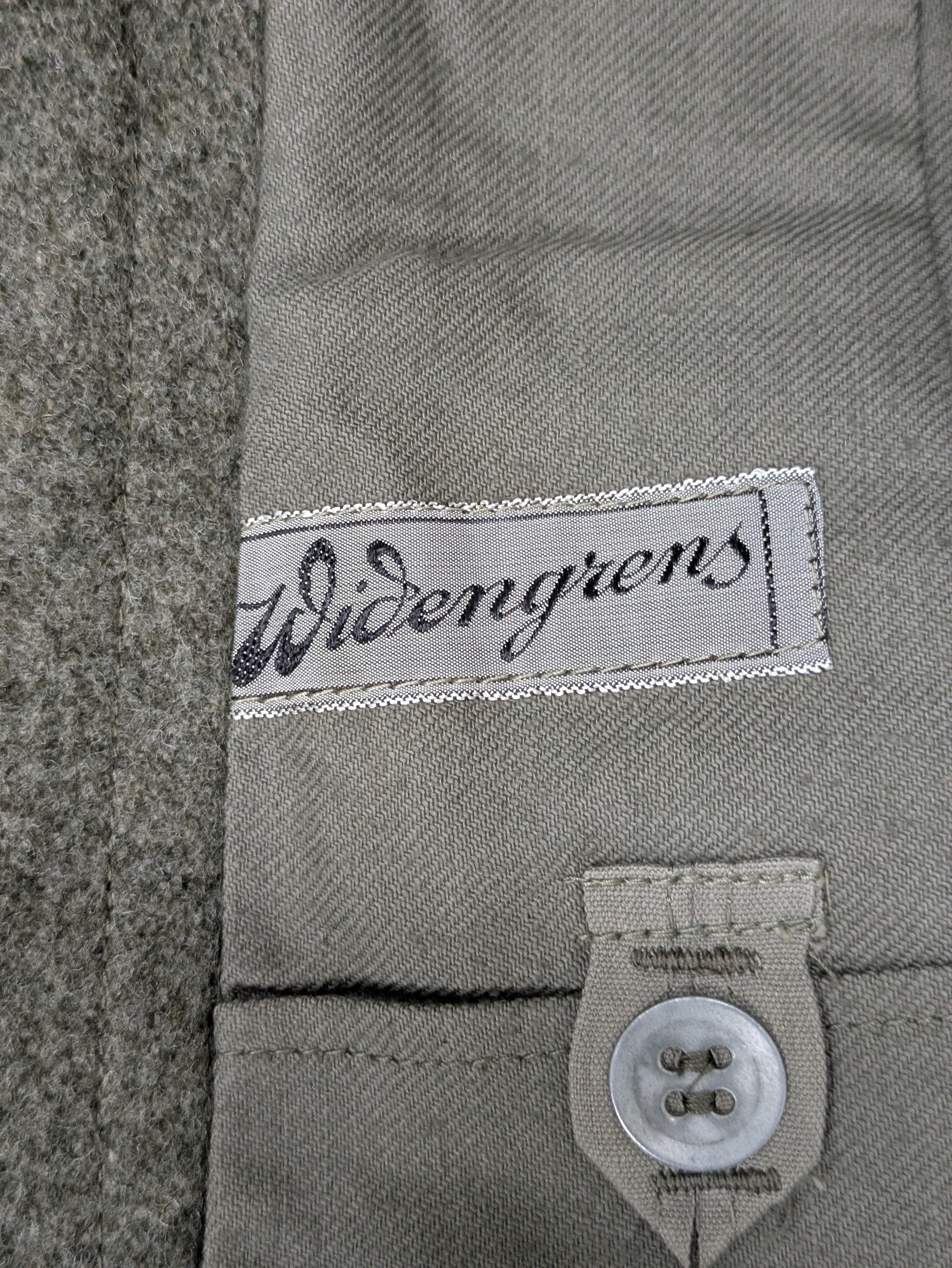 60's-70's Swedish Military Wool Jacket Khaki/Gray