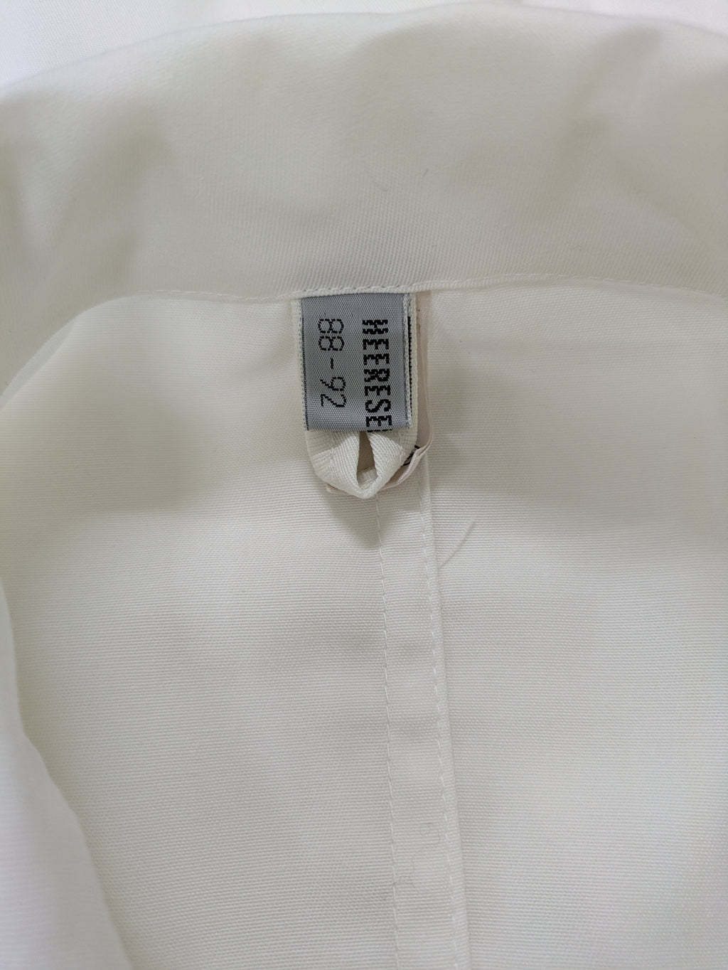 Vintage Austrian Military Dress Jacket White