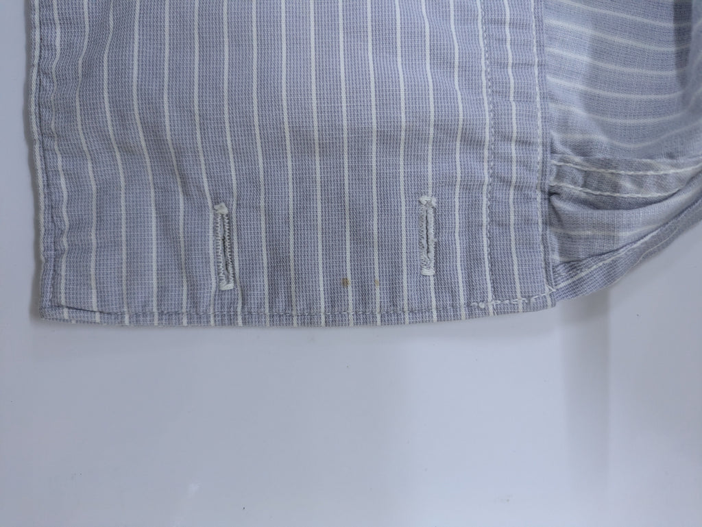 40's CC41 Stand Collar Shirt Light Blue
