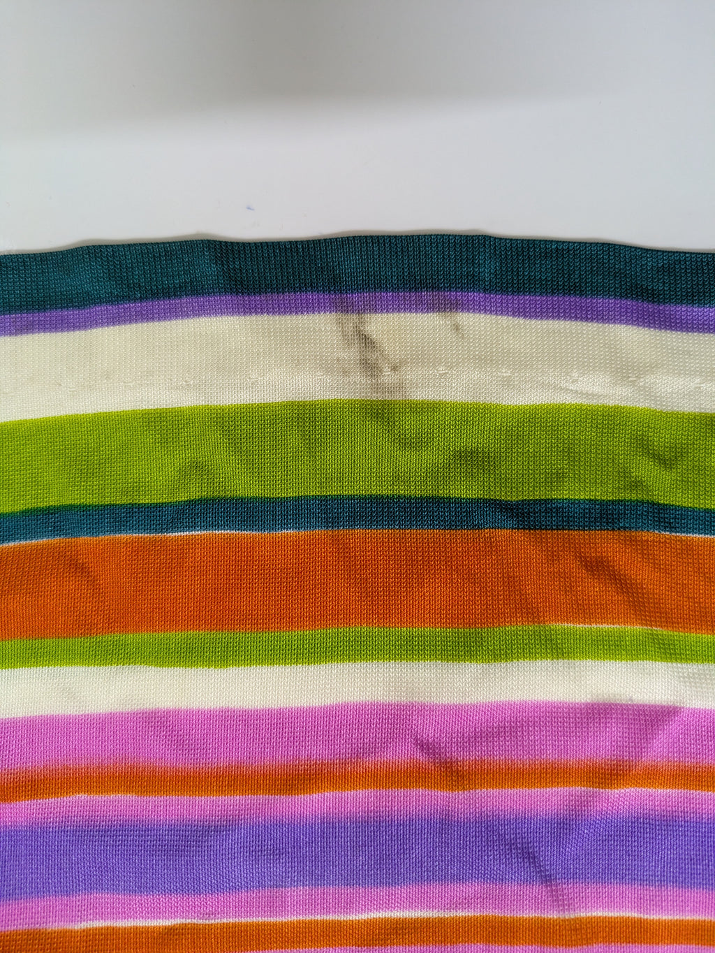 70's Kati holiday Rainbow Stripe Dress Rainbow
