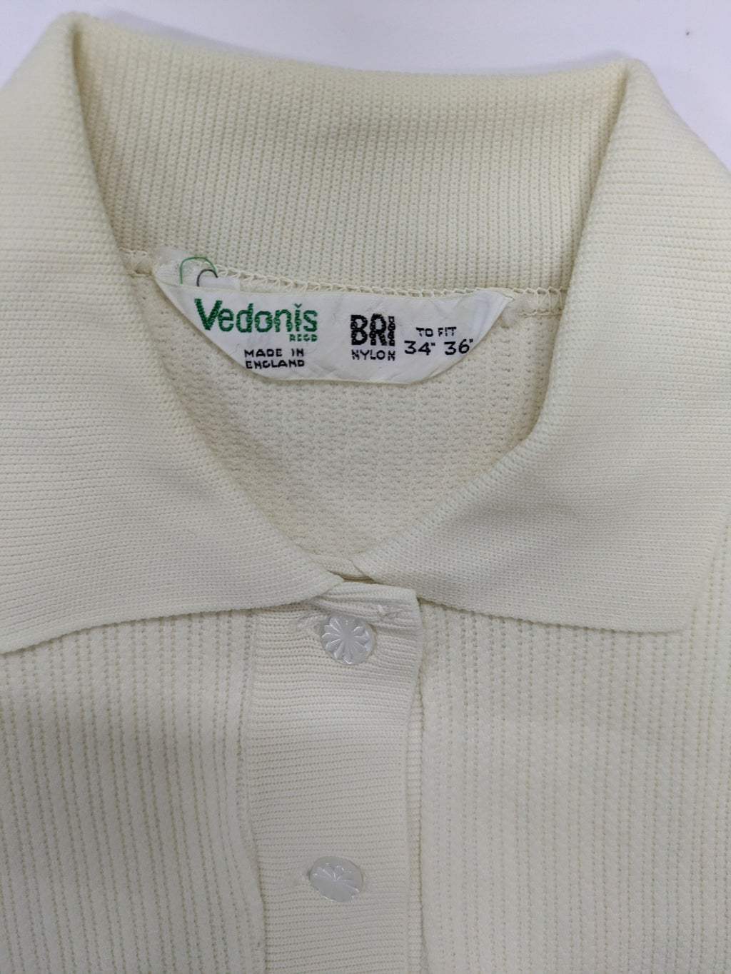 70's Vedonis Polo Knit Ivory