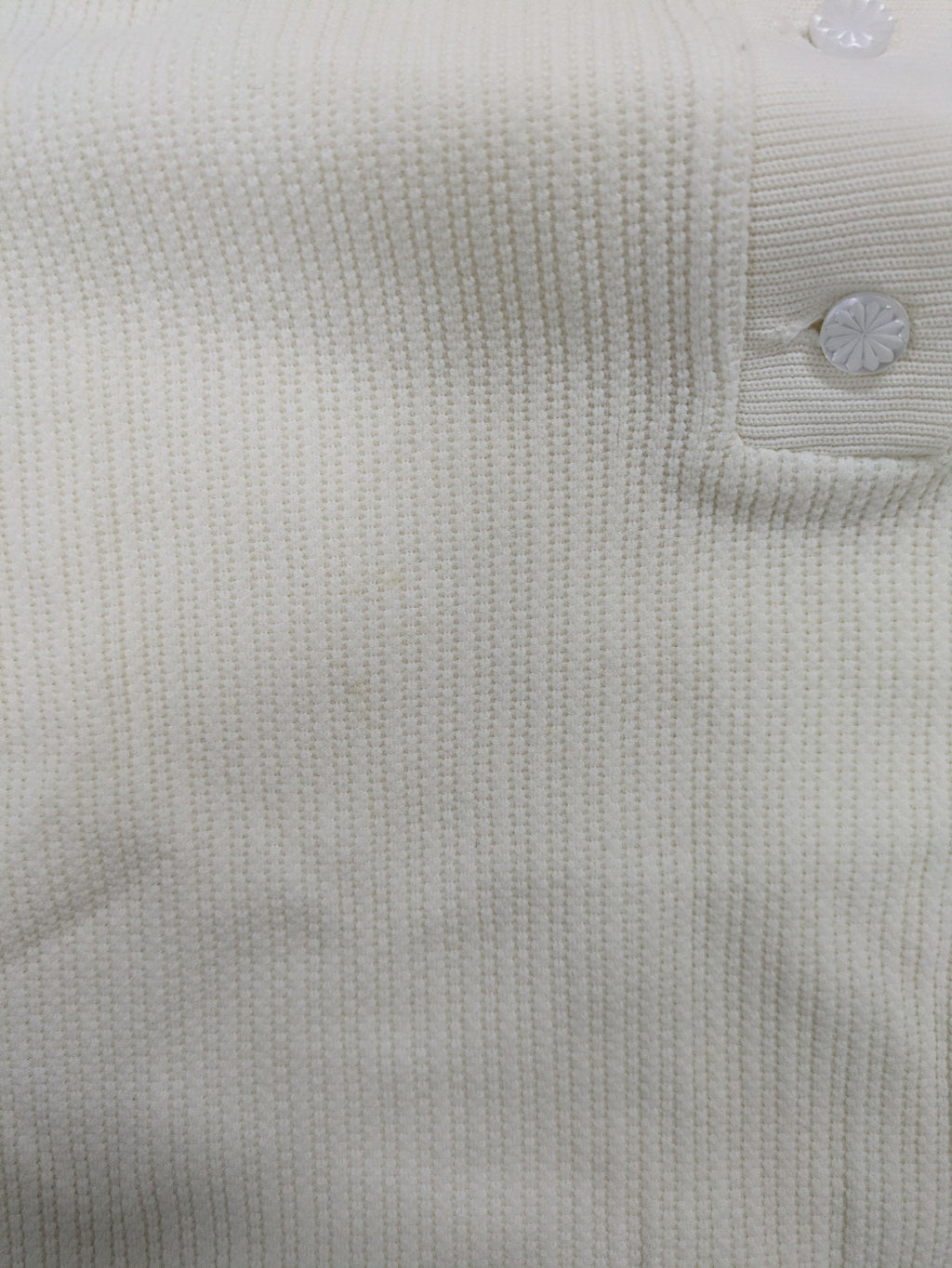 70's Vedonis Polo Knit Ivory