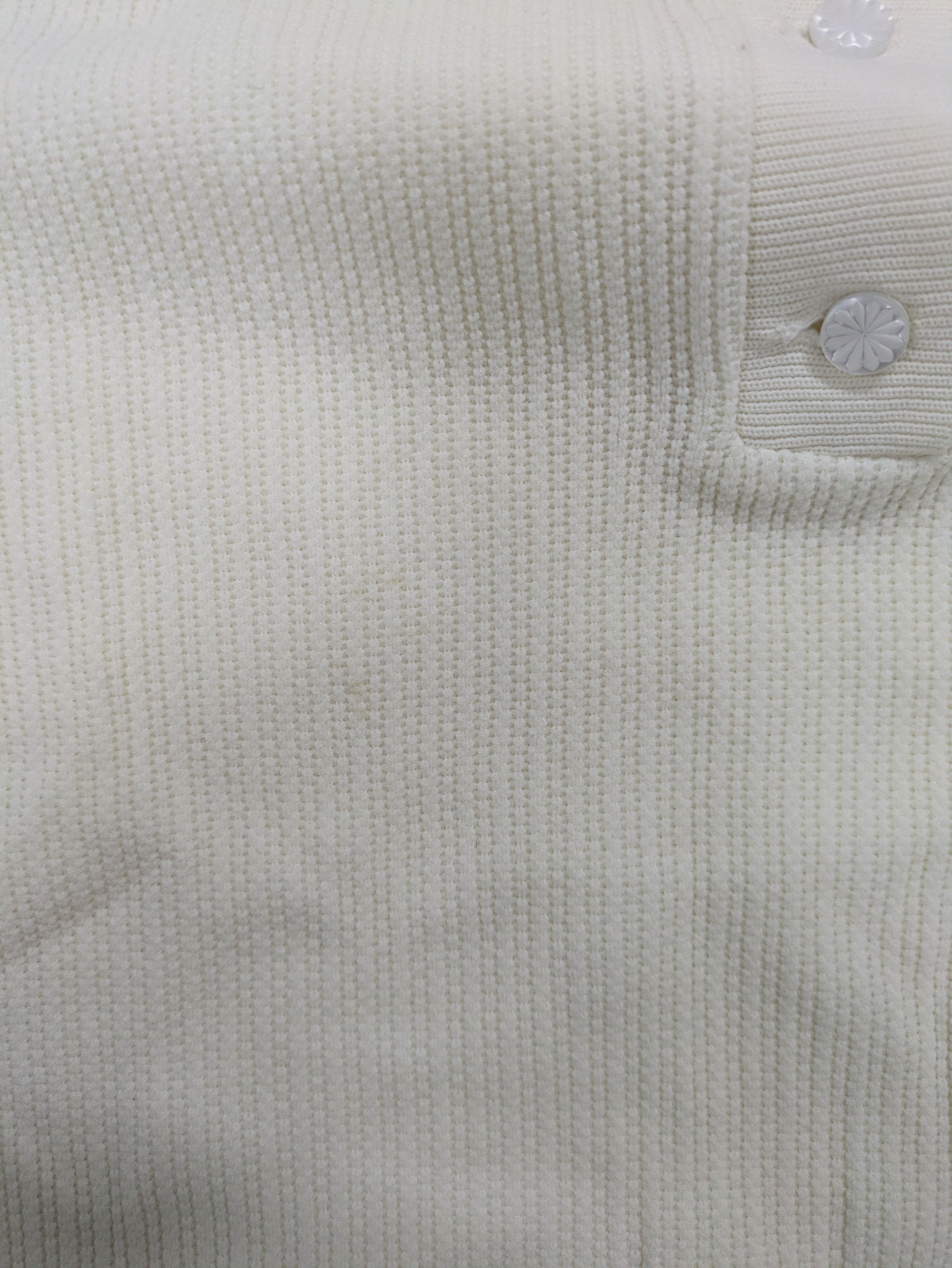 70's Vedonis Polo Knit Ivory